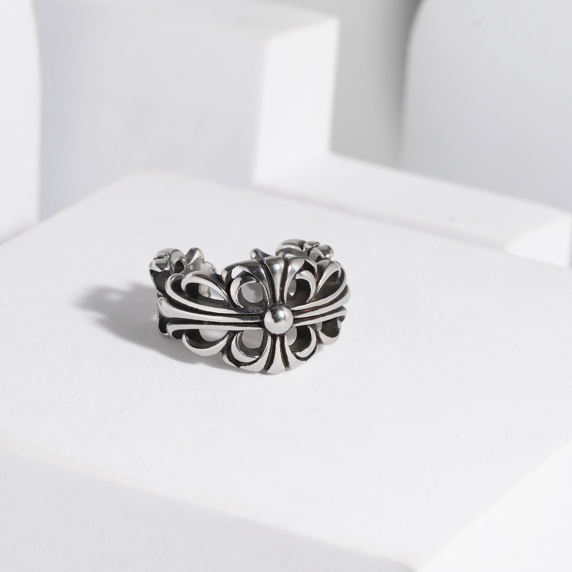 209 Oxidised Ring For Men