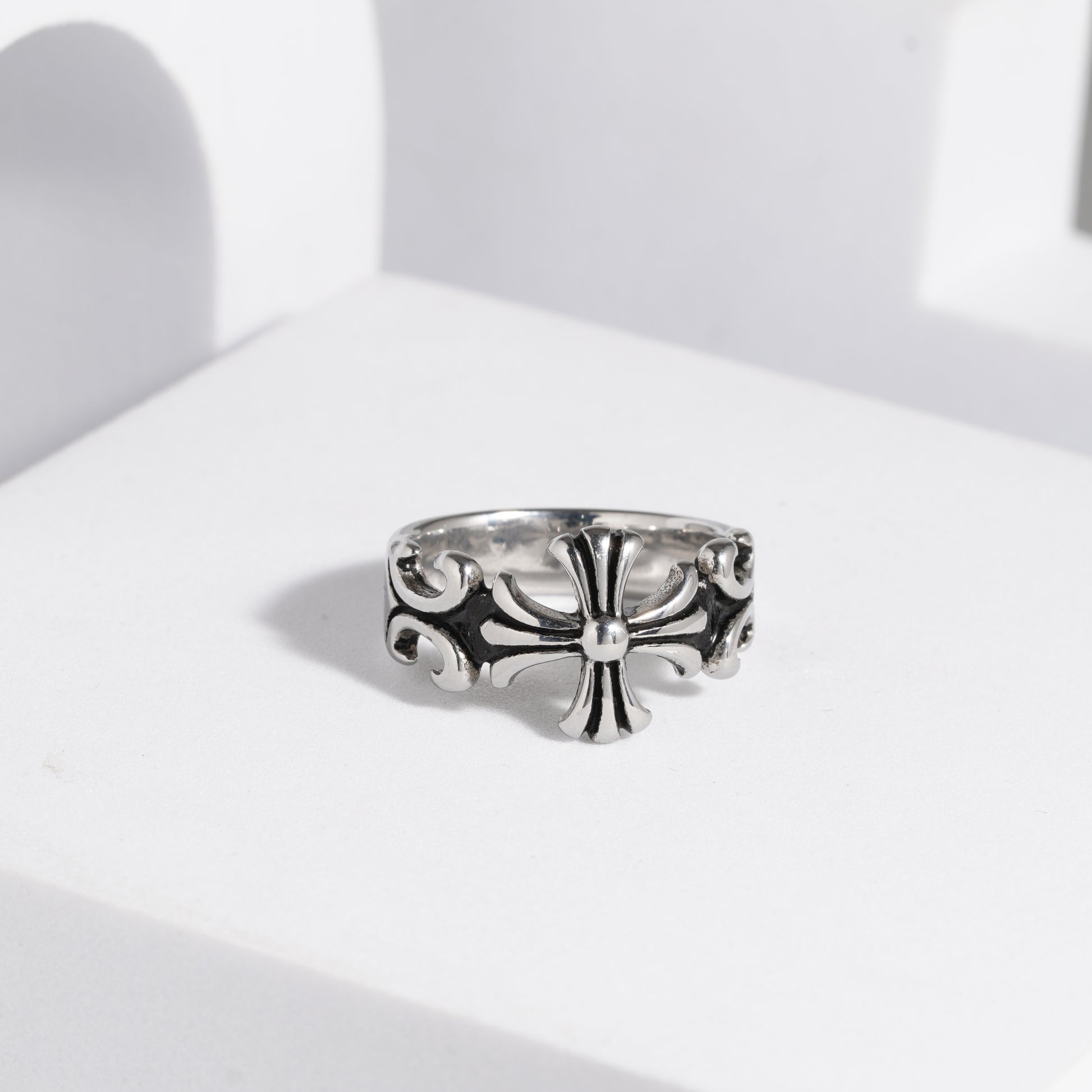 217 Oxidised Ring For Men