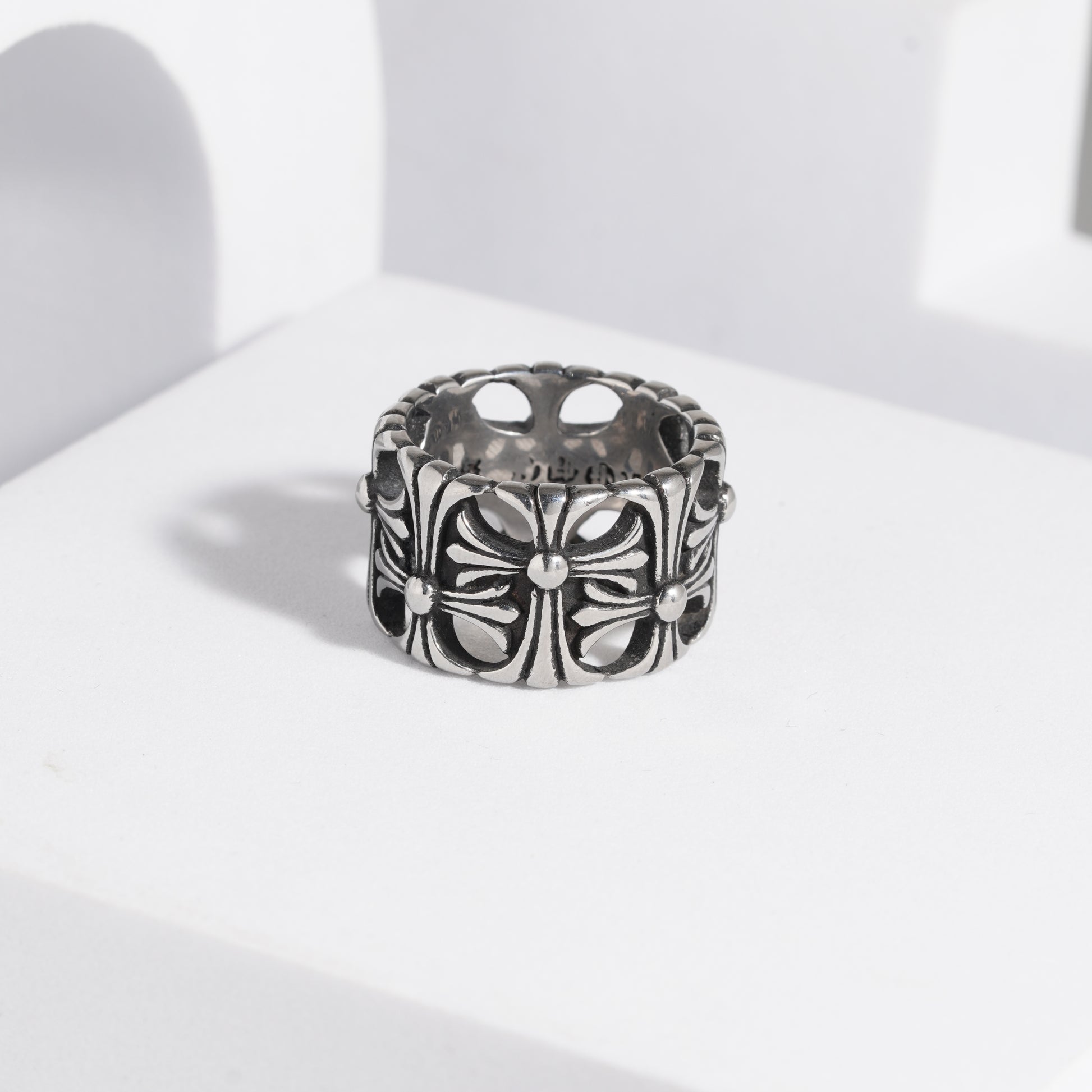 158 Oxidised Ring For Men