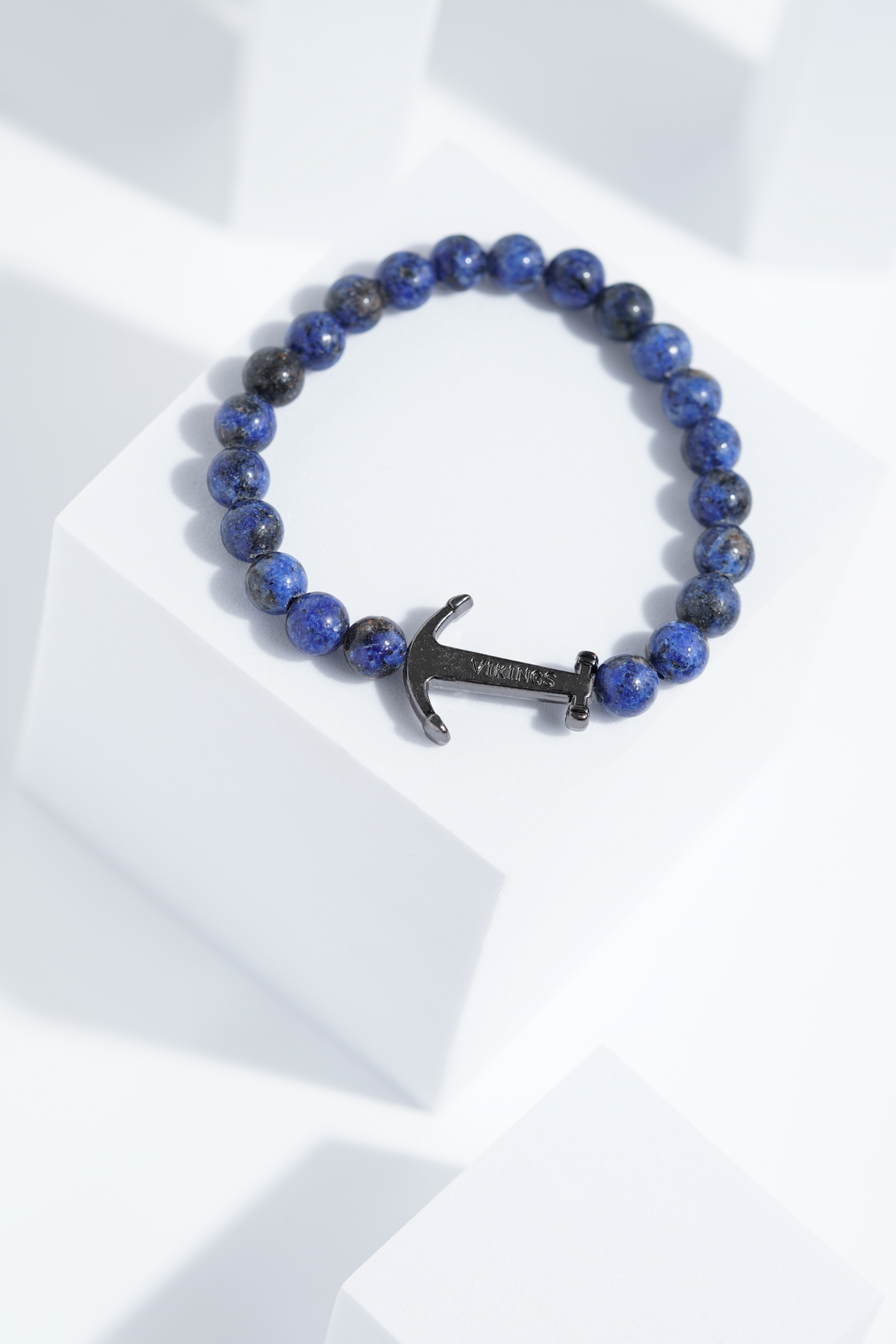 Blue Hook Bead Bracelets | Unisex. worldjewel.in Bead Bracelets