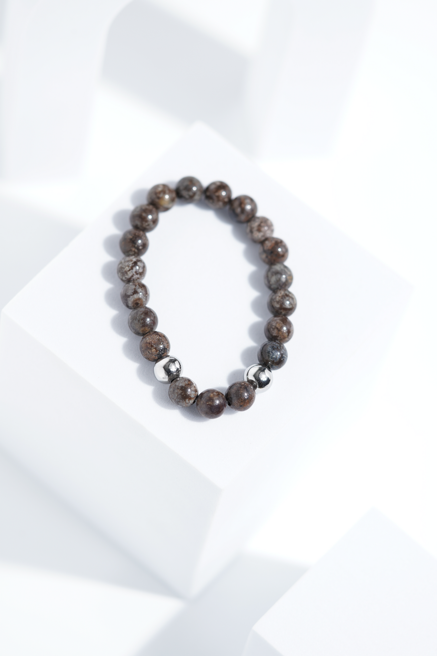 Dark Brown Bead Bracelets | Unisex. worldjewel.in Bead Bracelets