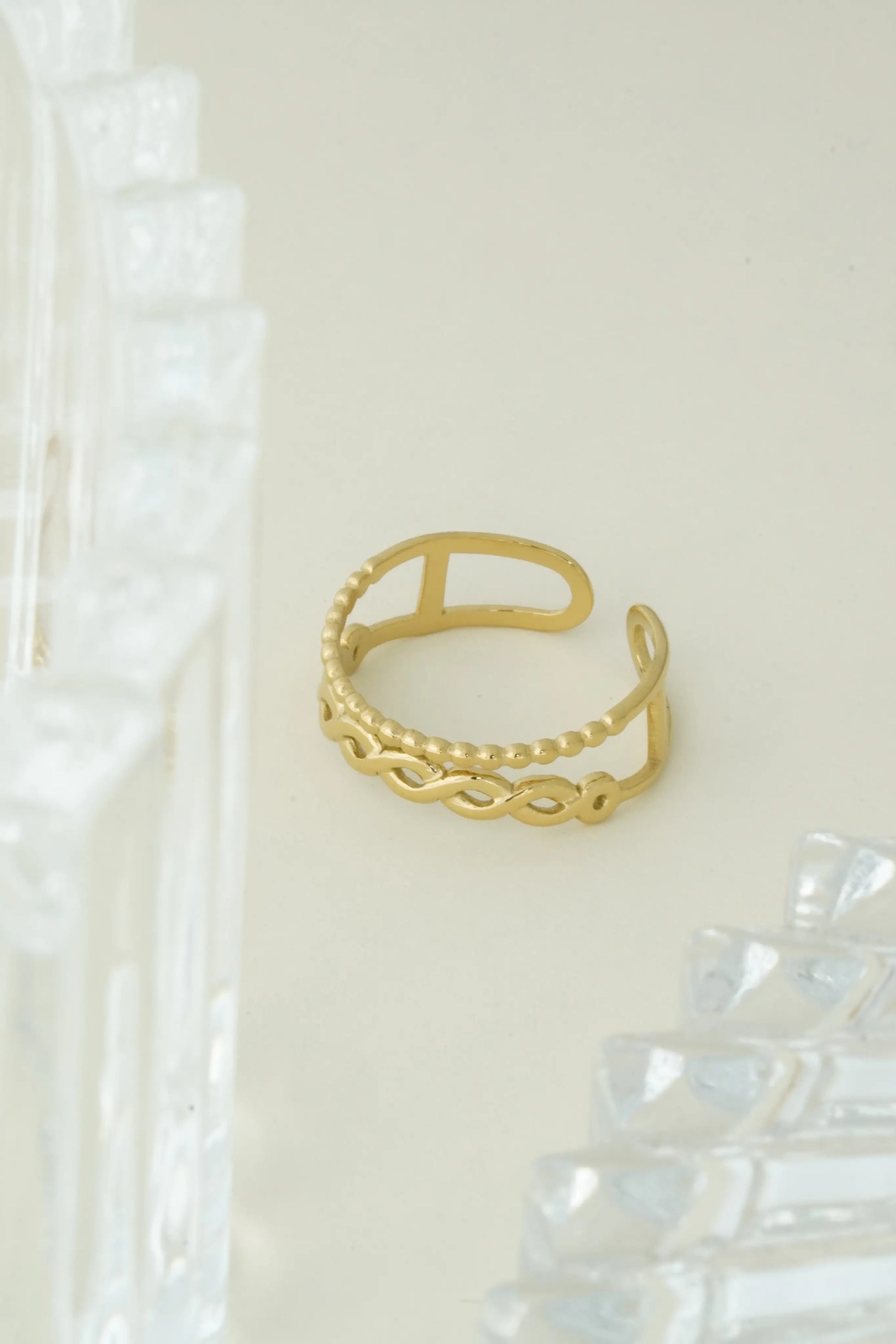Tri Adjustable Ring worldjewel.in ADJUSTABLE RING
