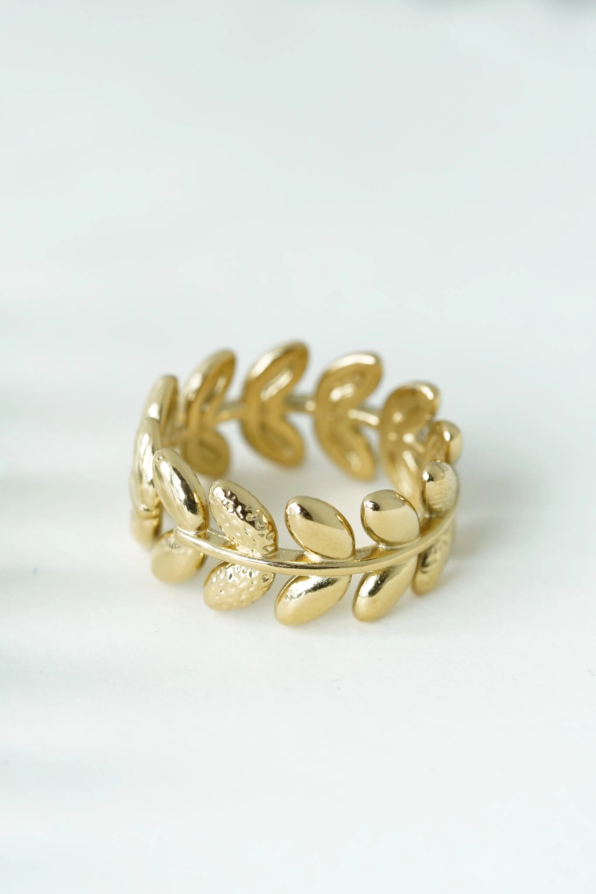 leaves Adjustable Ring worldjewel.in ADJUSTABLE RING