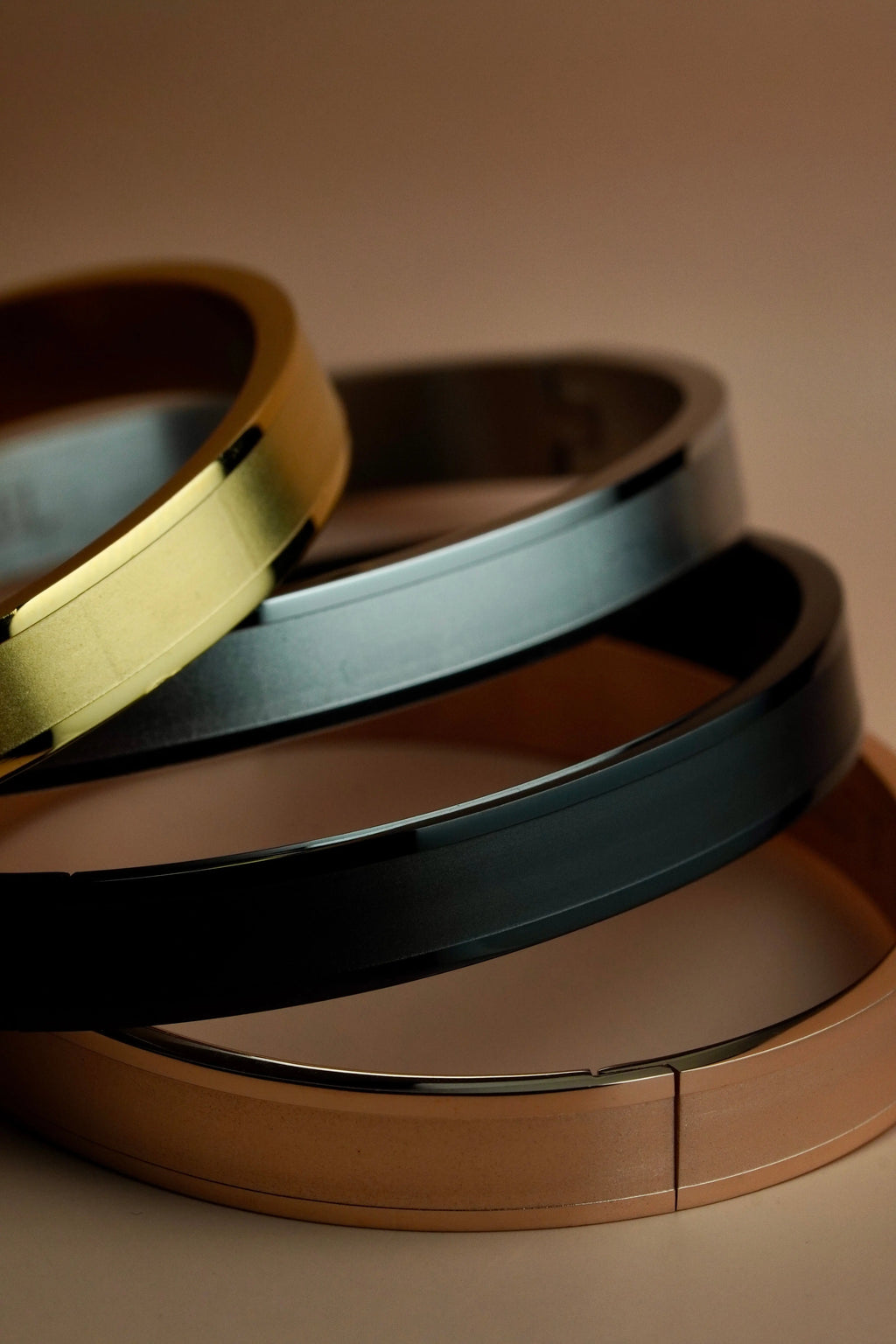 MATTE MENS KADA -- men's bracelets- worldjewel.in