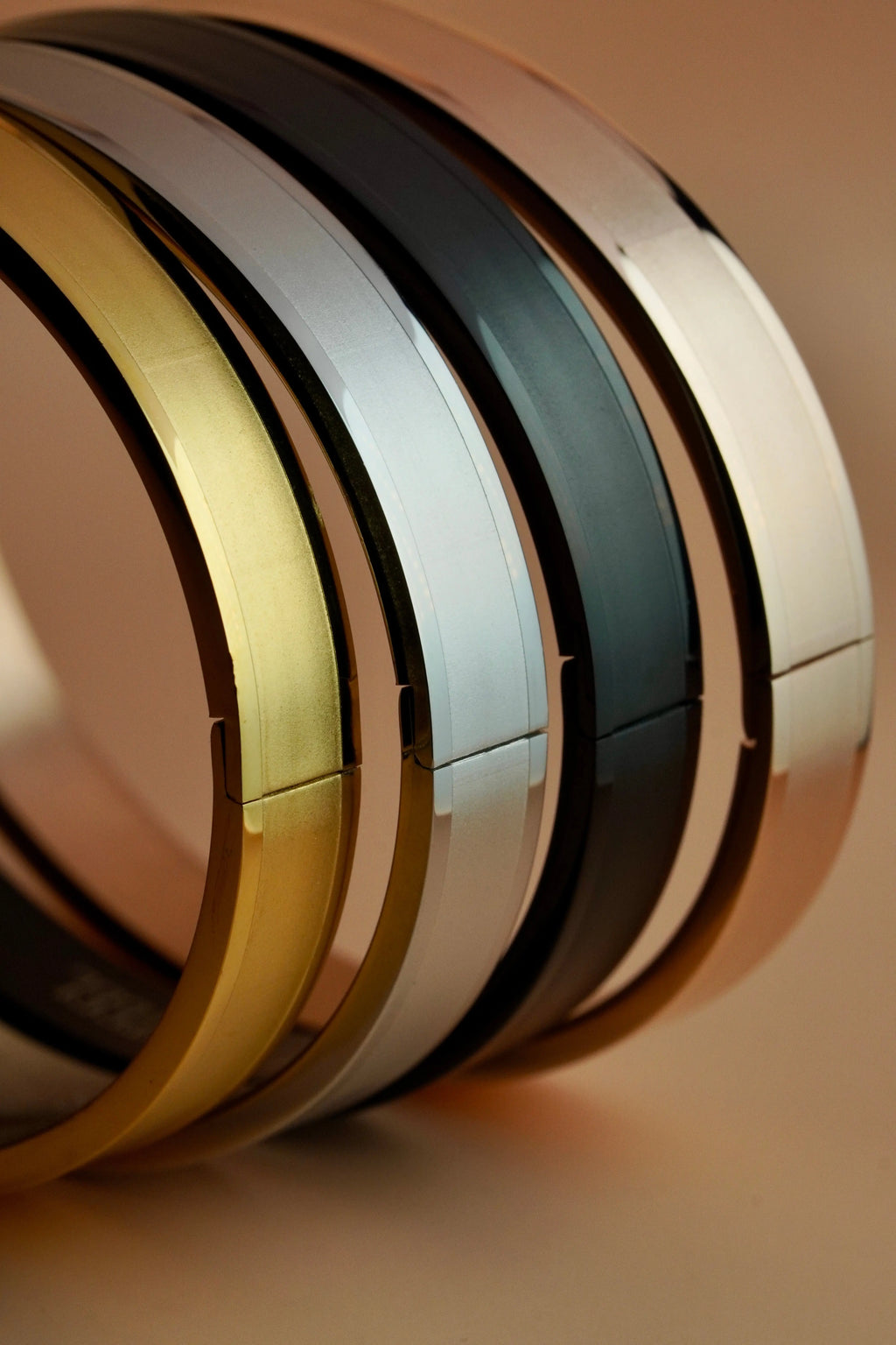 MATTE MENS KADA -- men's bracelets- worldjewel.in