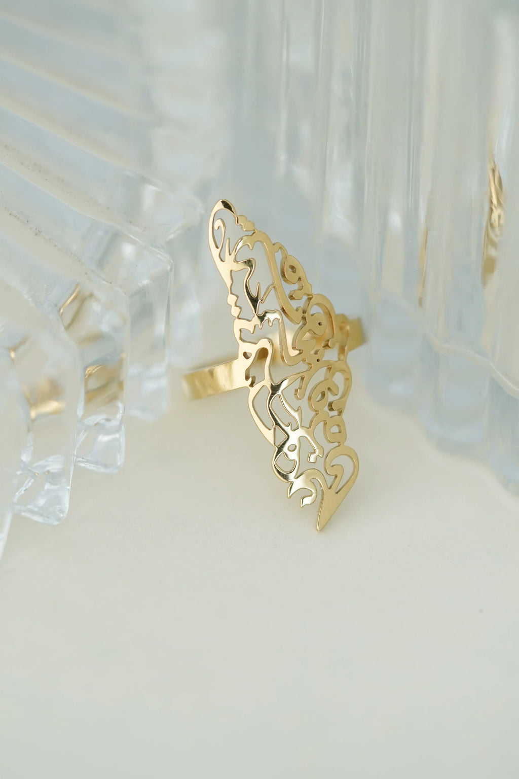 Arabic  Adjustable Ring worldjewel.in ADJUSTABLE RING