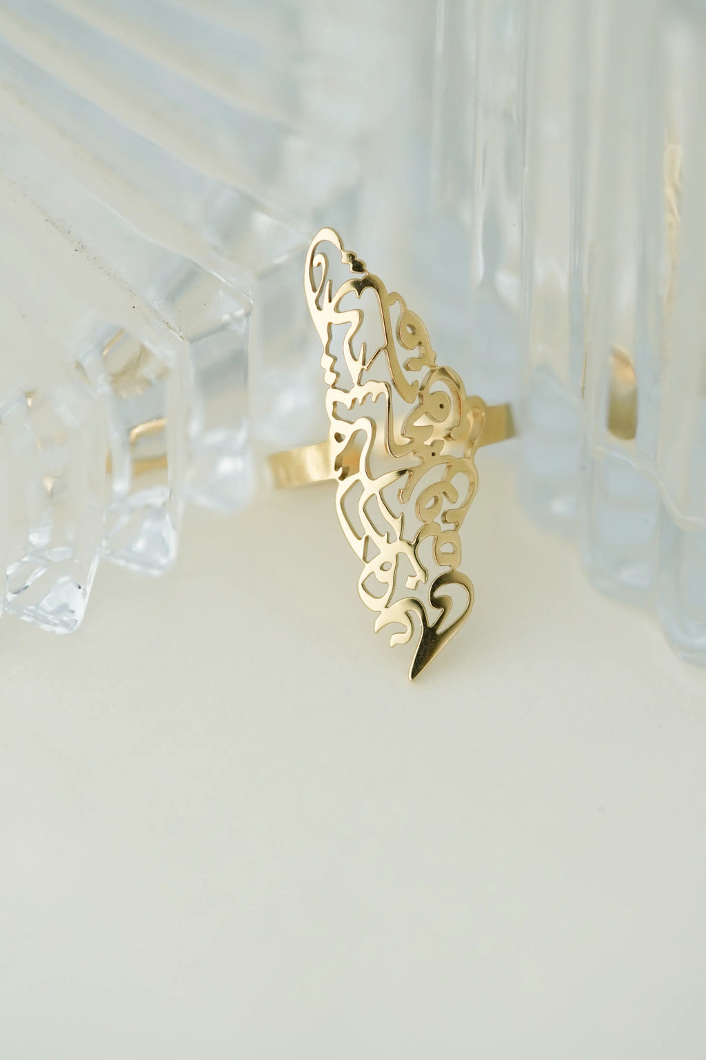 Arabic  Adjustable Ring worldjewel.in ADJUSTABLE RING