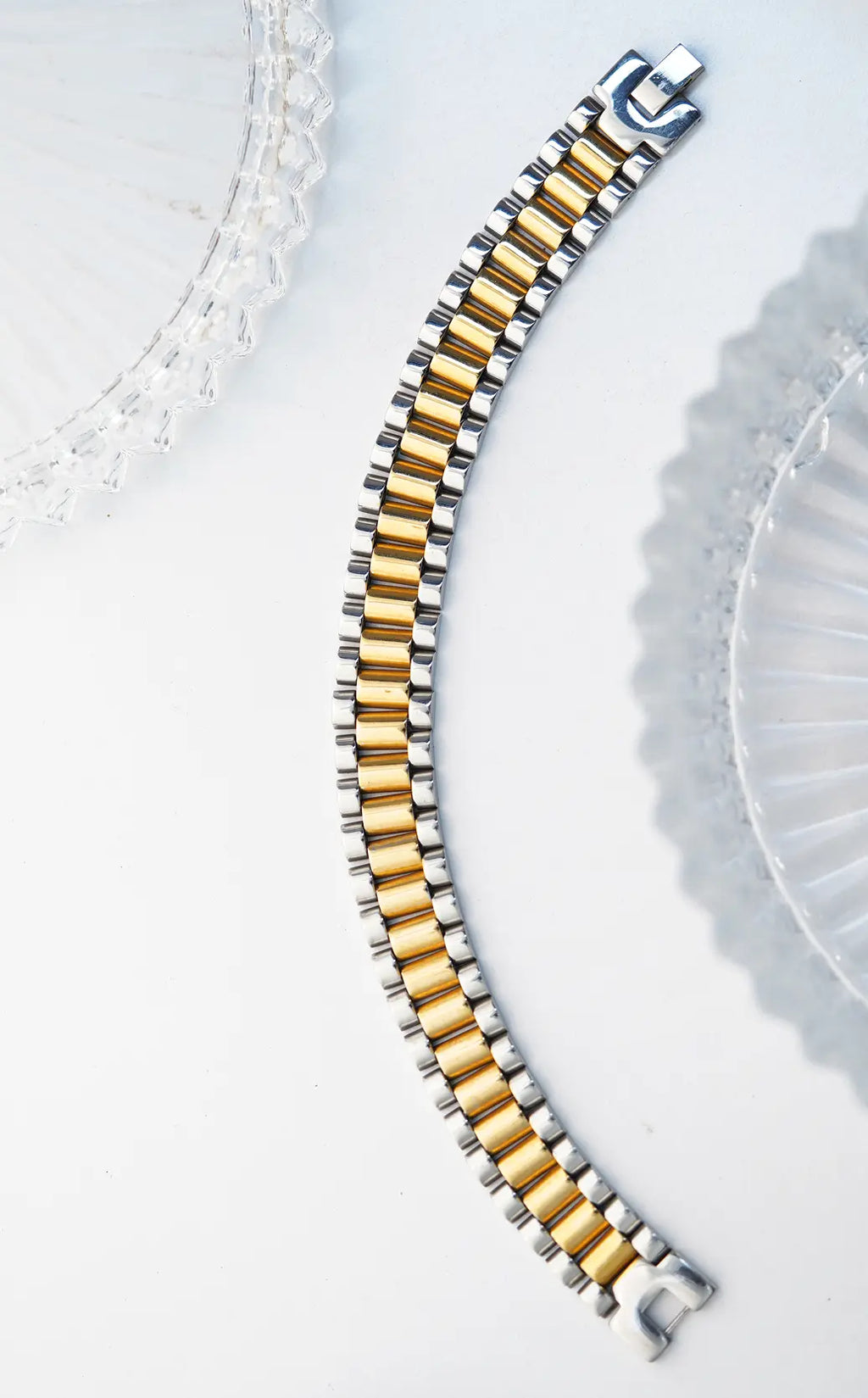 AuraChain tow-tone bracelet worldjewel.in