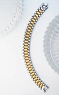 AuraChain tow-tone bracelet worldjewel.in