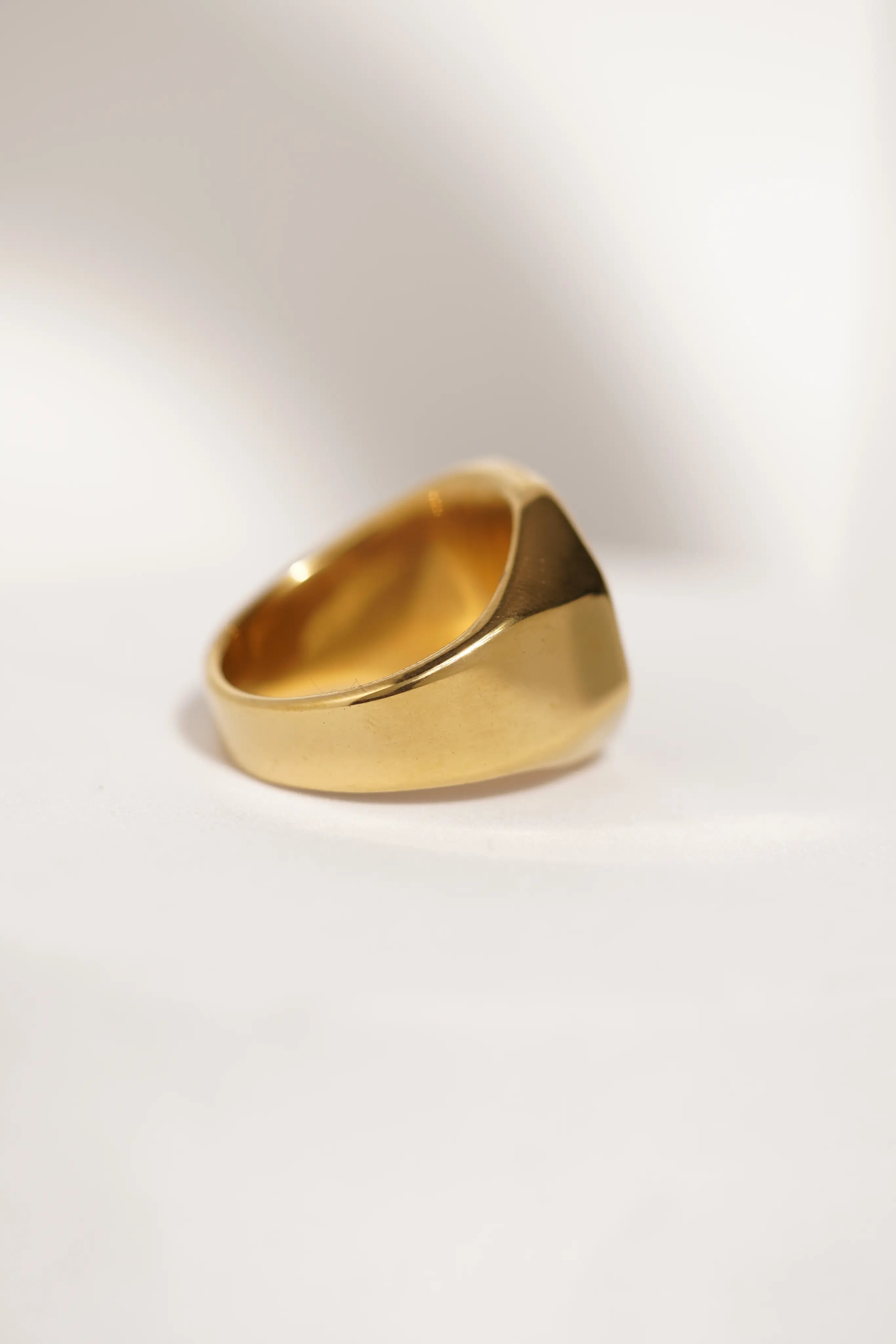 Black Diamond Golden Ring worldjewel.in men's ring