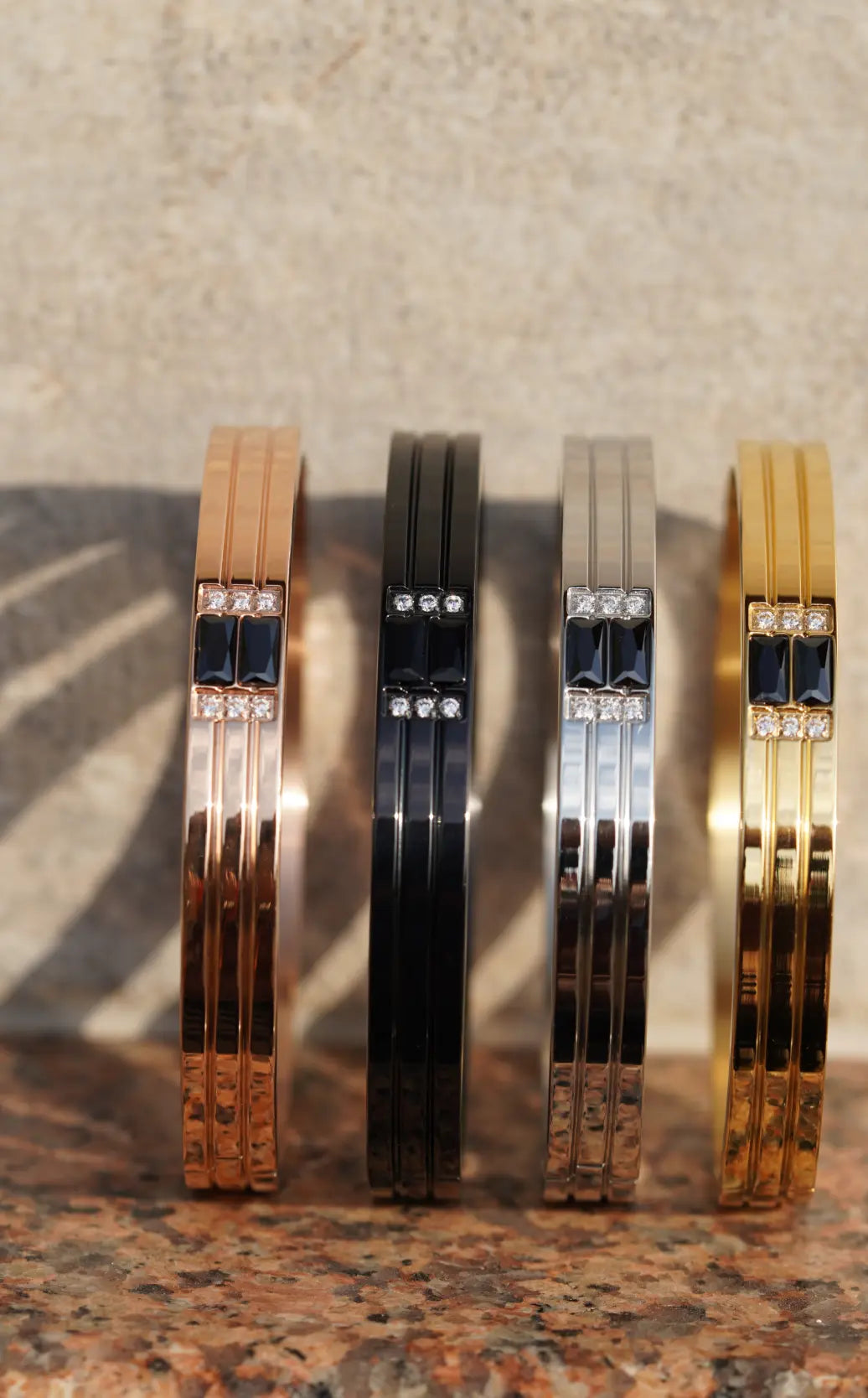 Black Diamond - kada For Men. worldjewel.in men's bracelets
