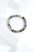 Black & Yellow Diamond Bead Bracelets | Unisex. worldjewel.in Bead Bracelets