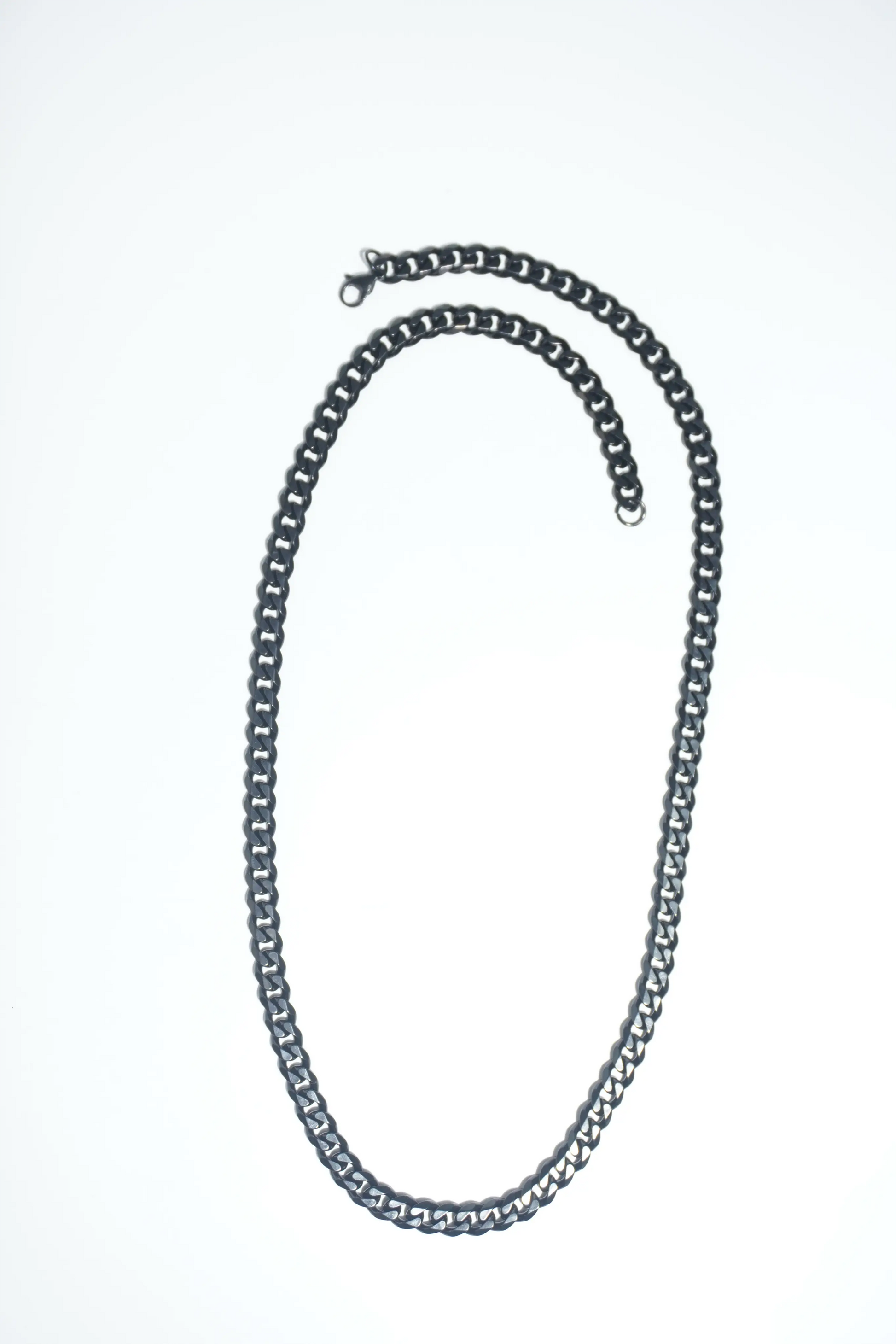 Black snake Classic chain | Stainless Steel chain for men's | 24inch | Anti-Tarnish. worldjewel.in Men's chain