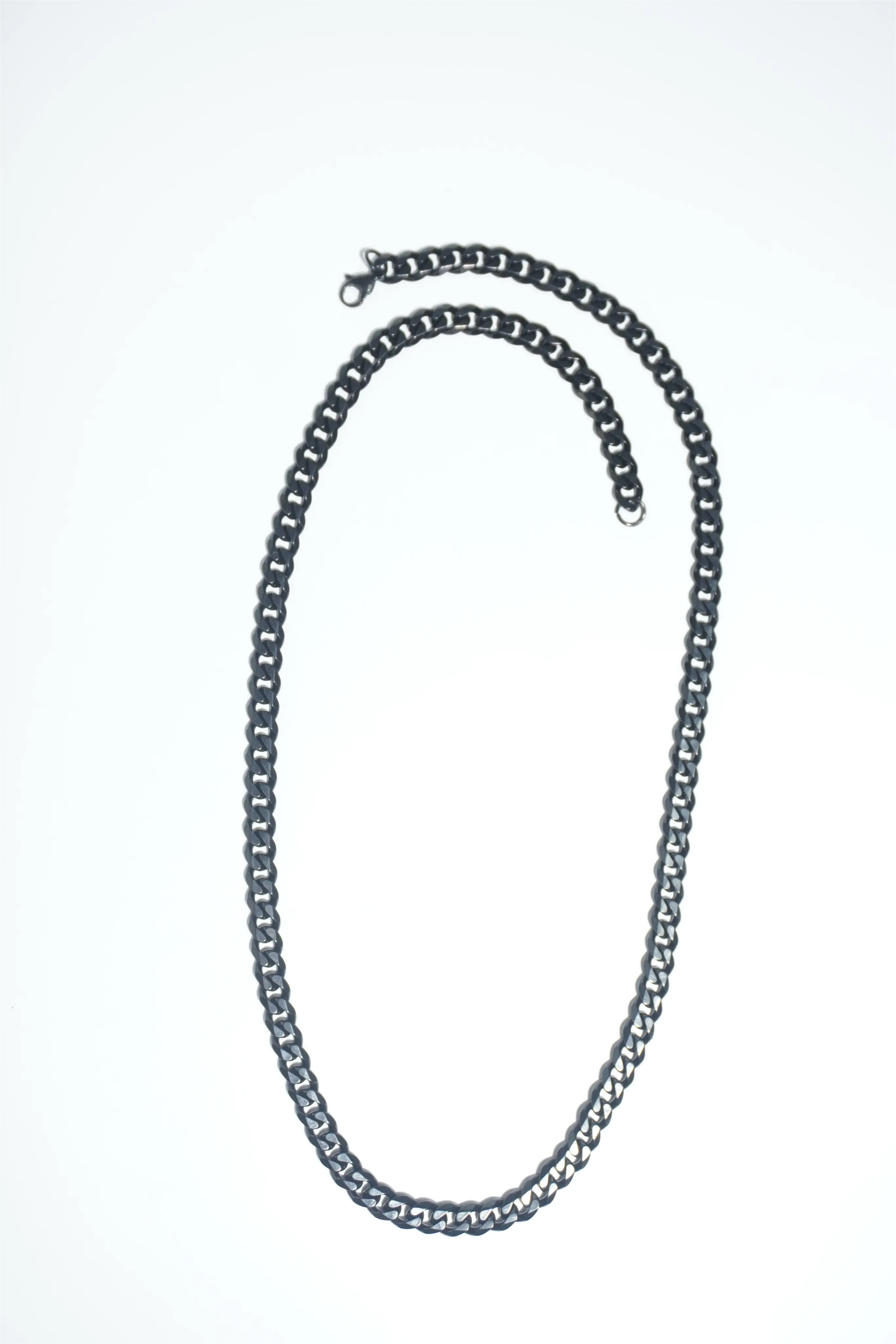 Black snake Classic chain | Stainless Steel chain for men's | 24inch | Anti-Tarnish. worldjewel.in Men's chain
