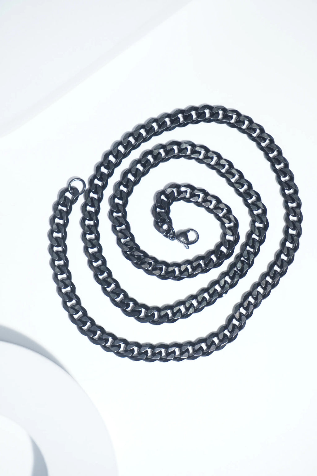 Black snake Classic chain | Stainless Steel chain for men's | 24inch | Anti-Tarnish. worldjewel.in Men's chain