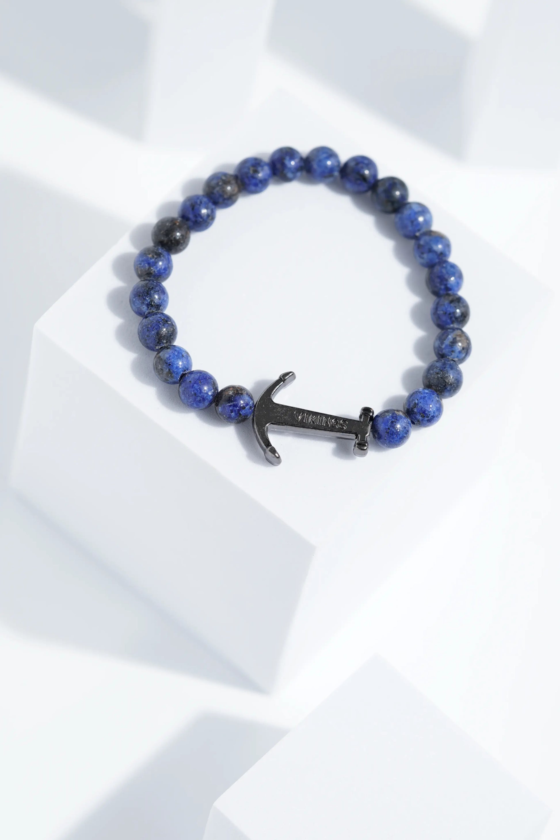 Blue Hook  Bead Bracelets | Unisex. worldjewel.in Bead Bracelets