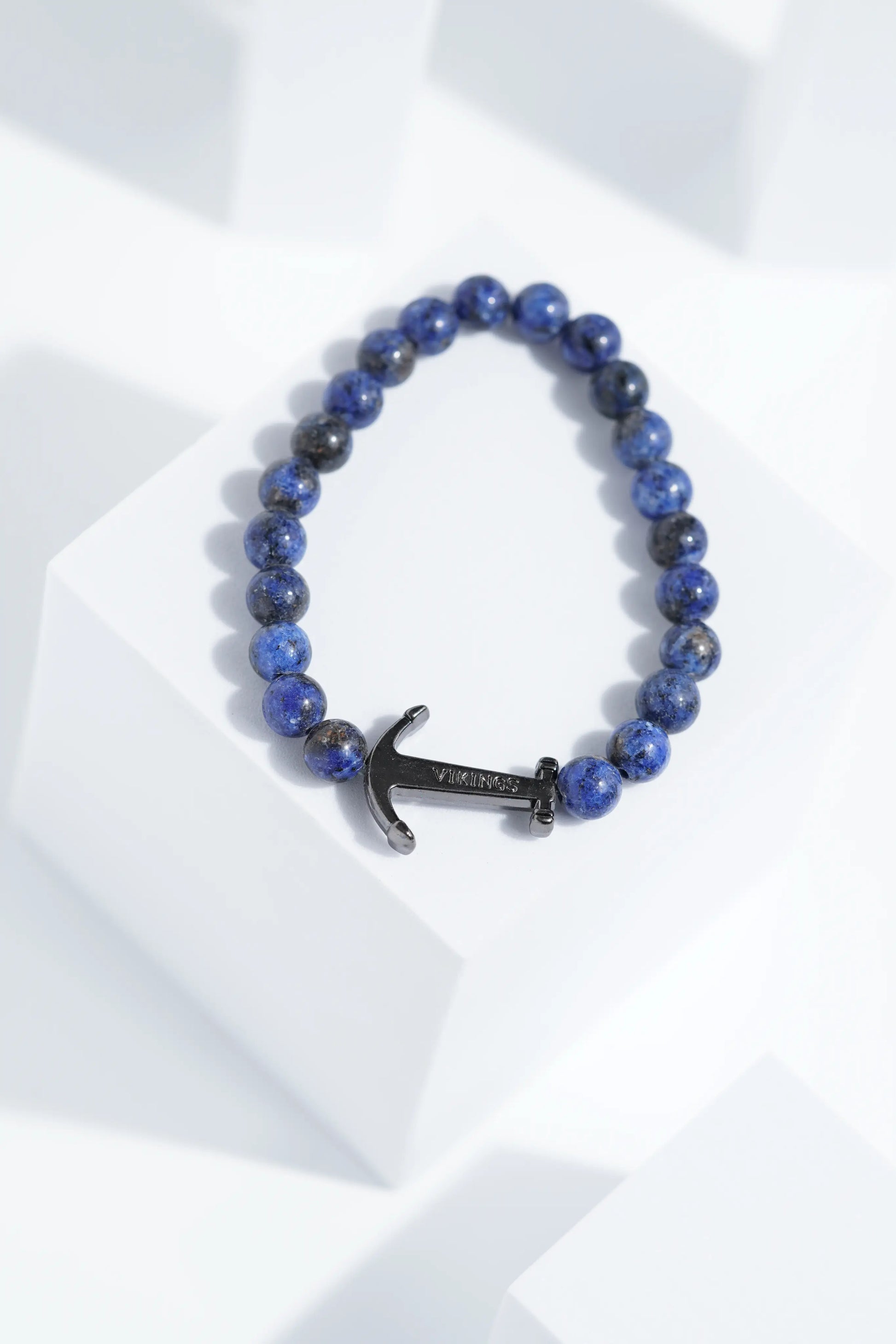 Blue Hook  Bead Bracelets | Unisex. worldjewel.in Bead Bracelets