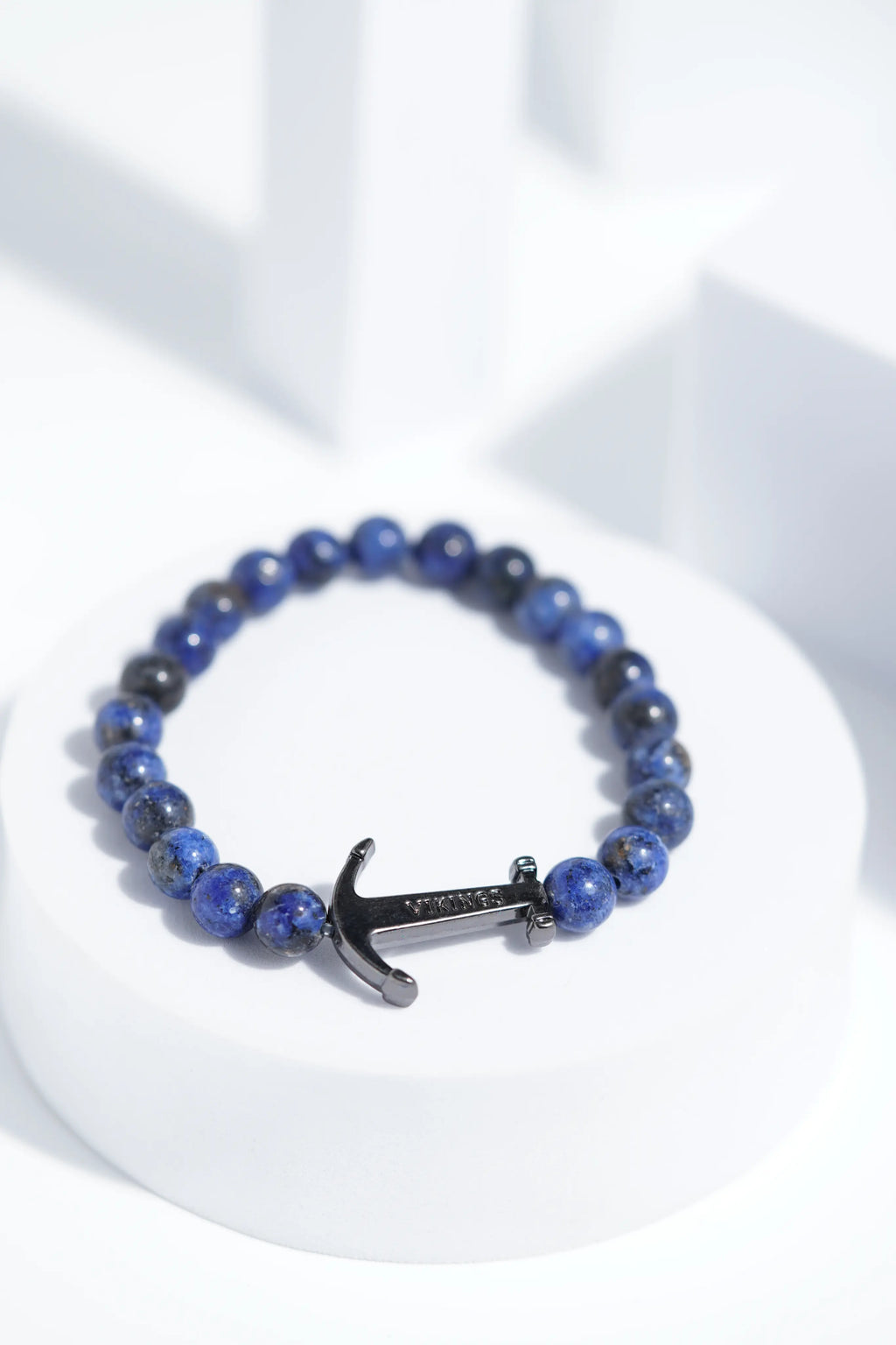 Blue Hook  Bead Bracelets | Unisex. worldjewel.in Bead Bracelets