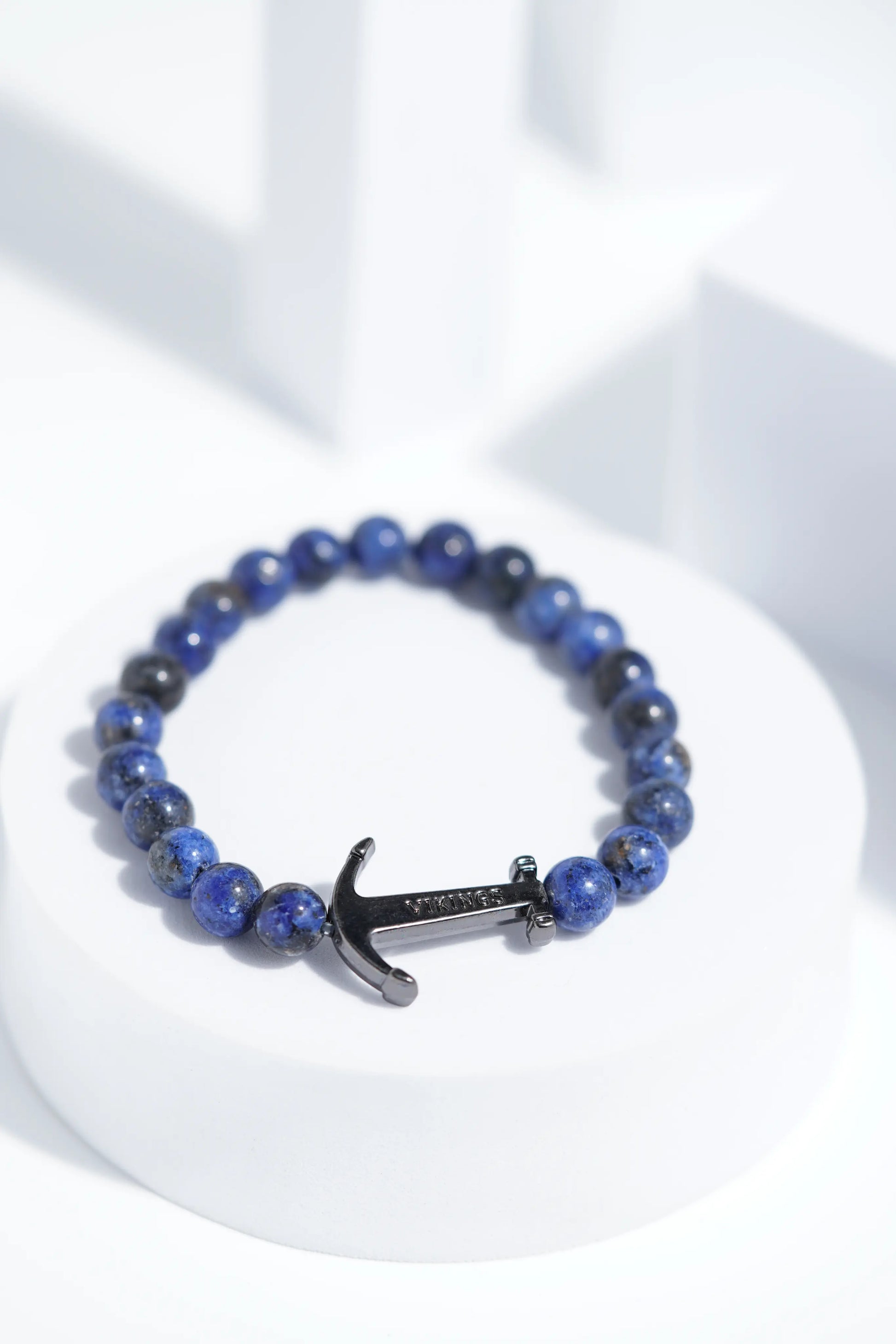 Blue Hook  Bead Bracelets | Unisex. worldjewel.in Bead Bracelets