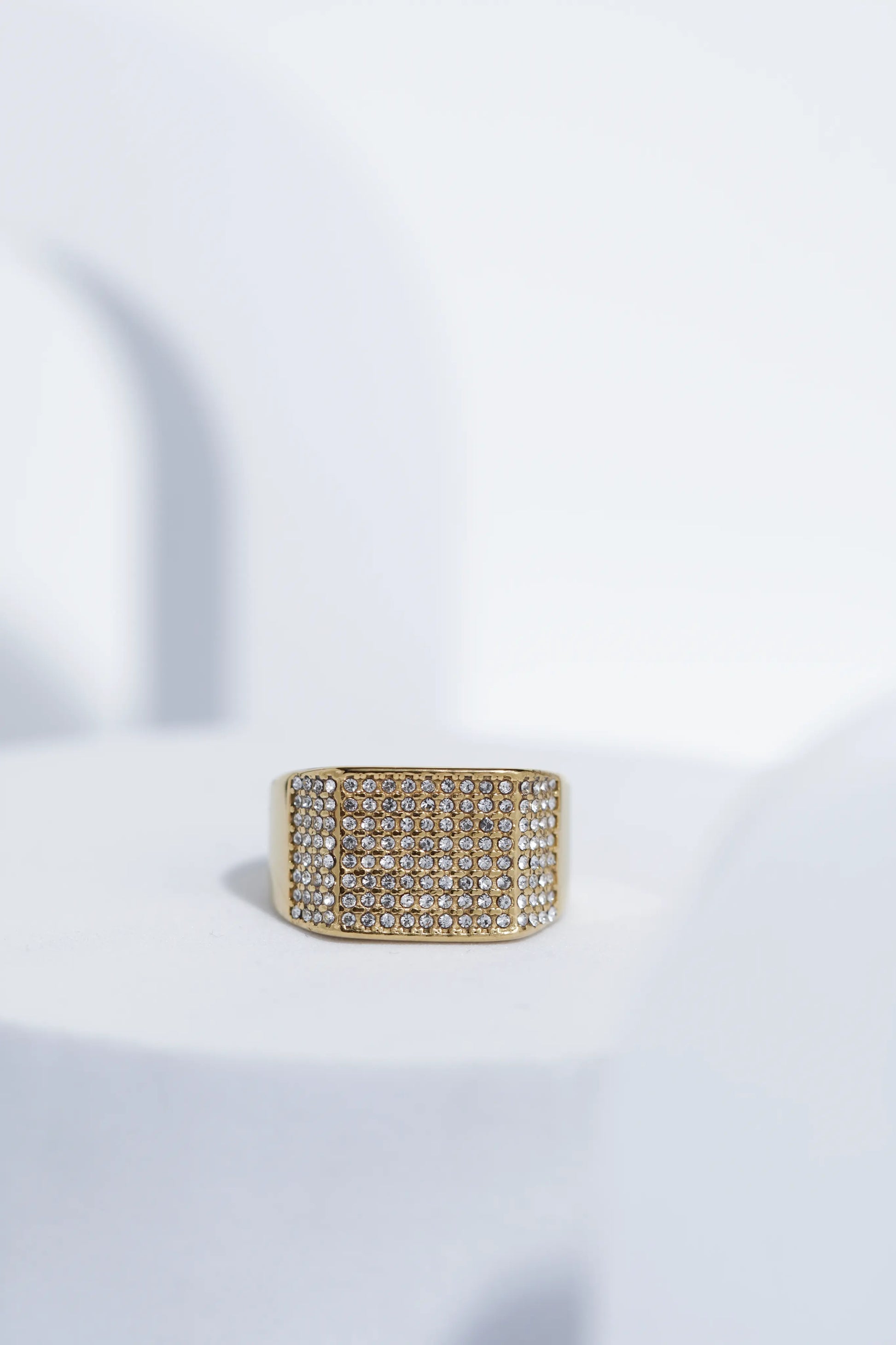 Bold Iced Diamond Ring For Men worldjewel.in men's ring