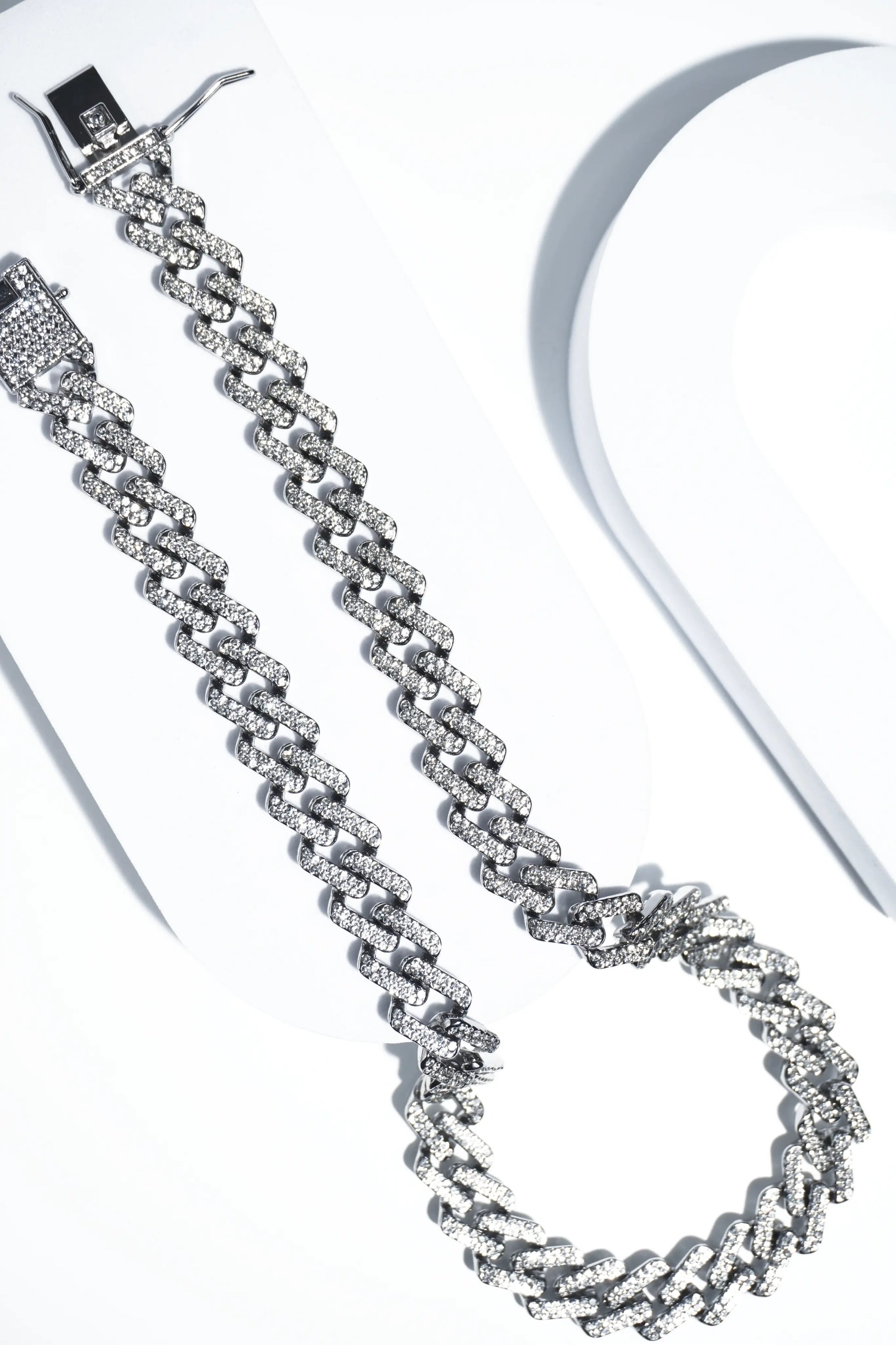 Bold Silver | Ice-chain | Unisex | Hiphop style. worldjewel.in Unisex-ice-chain