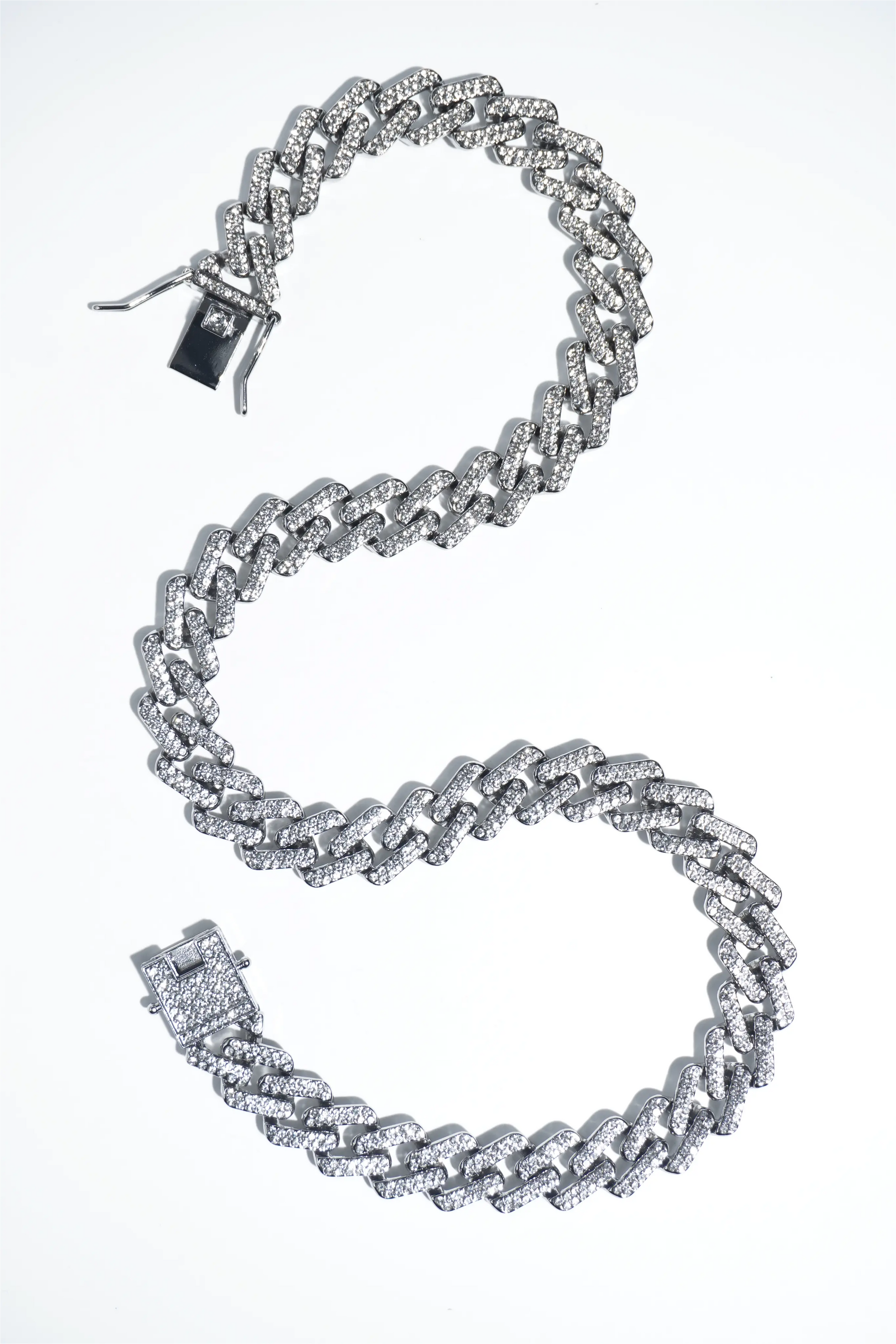 Bold Silver | Ice-chain | Unisex | Hiphop style. worldjewel.in Unisex-ice-chain