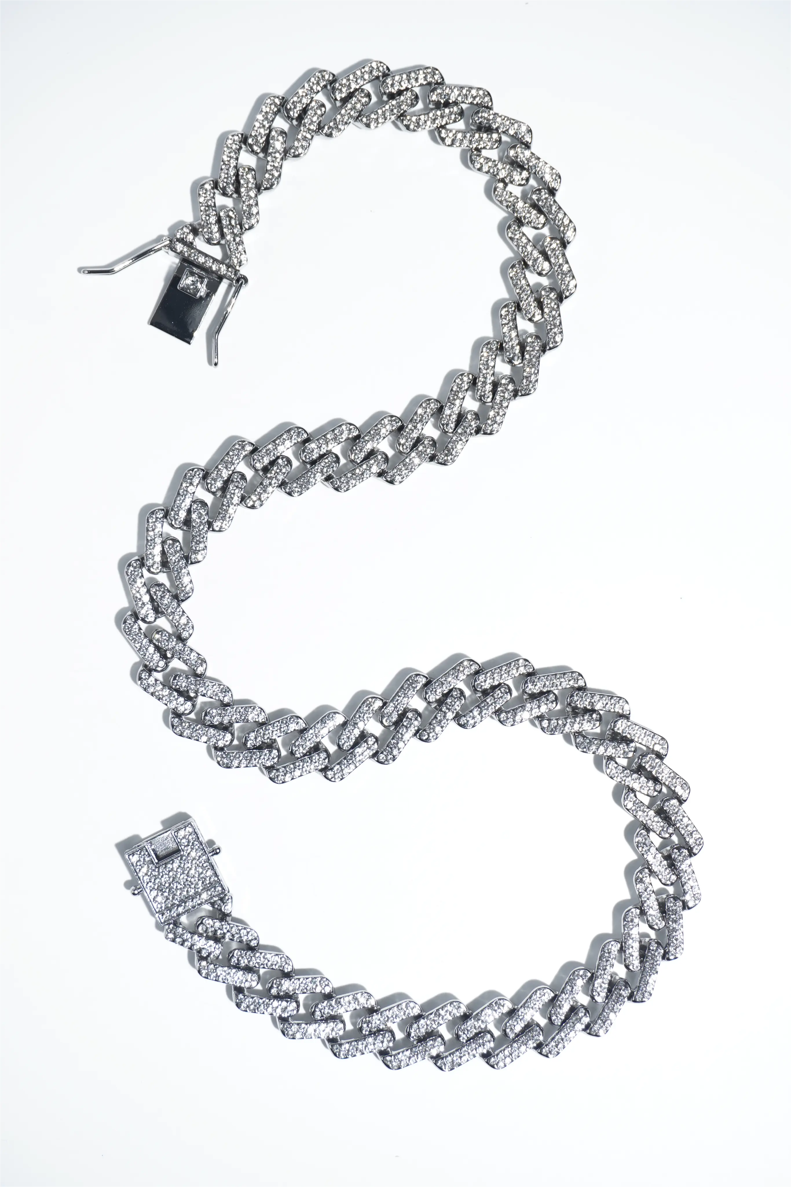 Bold Silver | Ice-chain | Unisex | Hiphop style. worldjewel.in Unisex-ice-chain