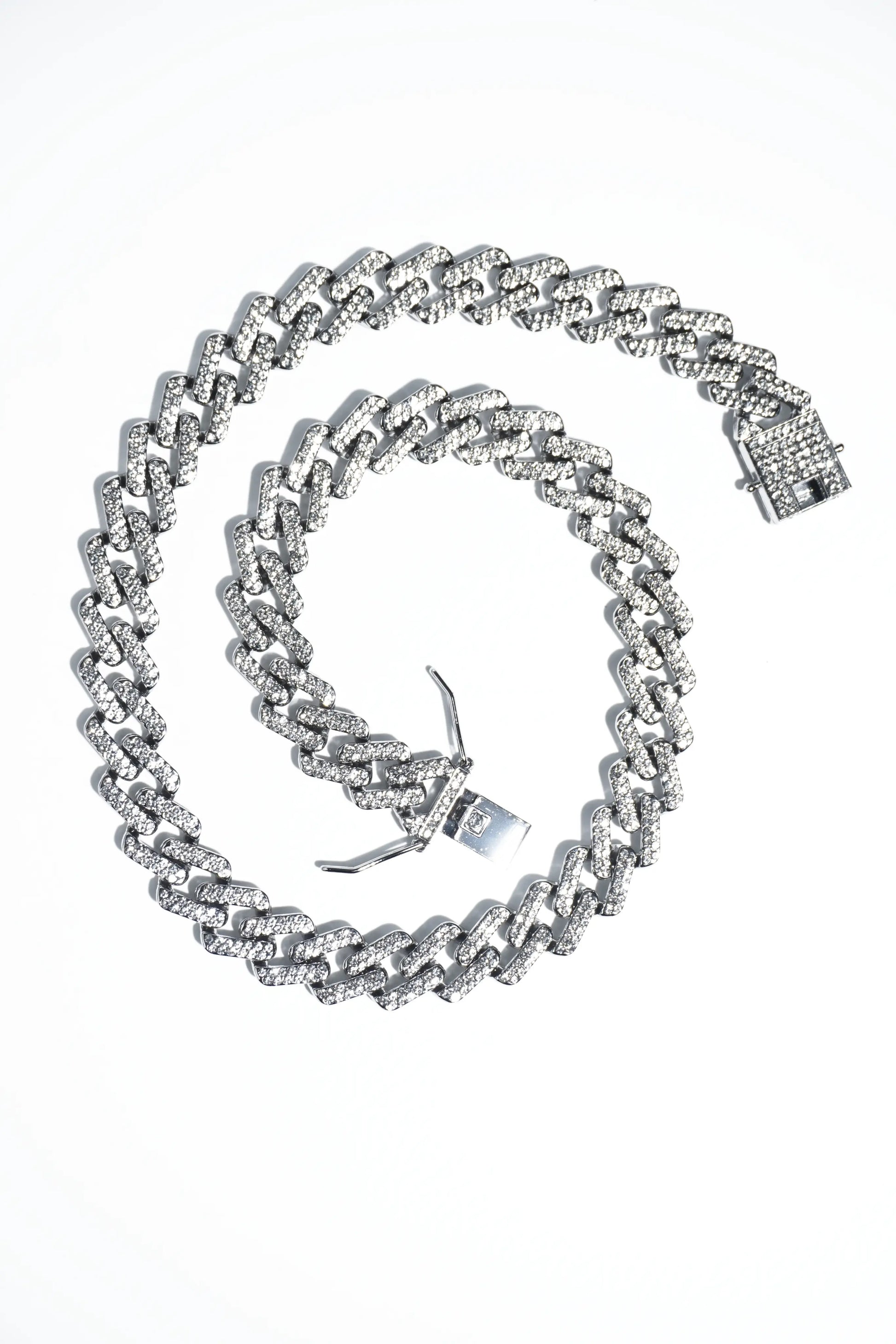 Bold Silver | Ice-chain | Unisex | Hiphop style. worldjewel.in Unisex-ice-chain