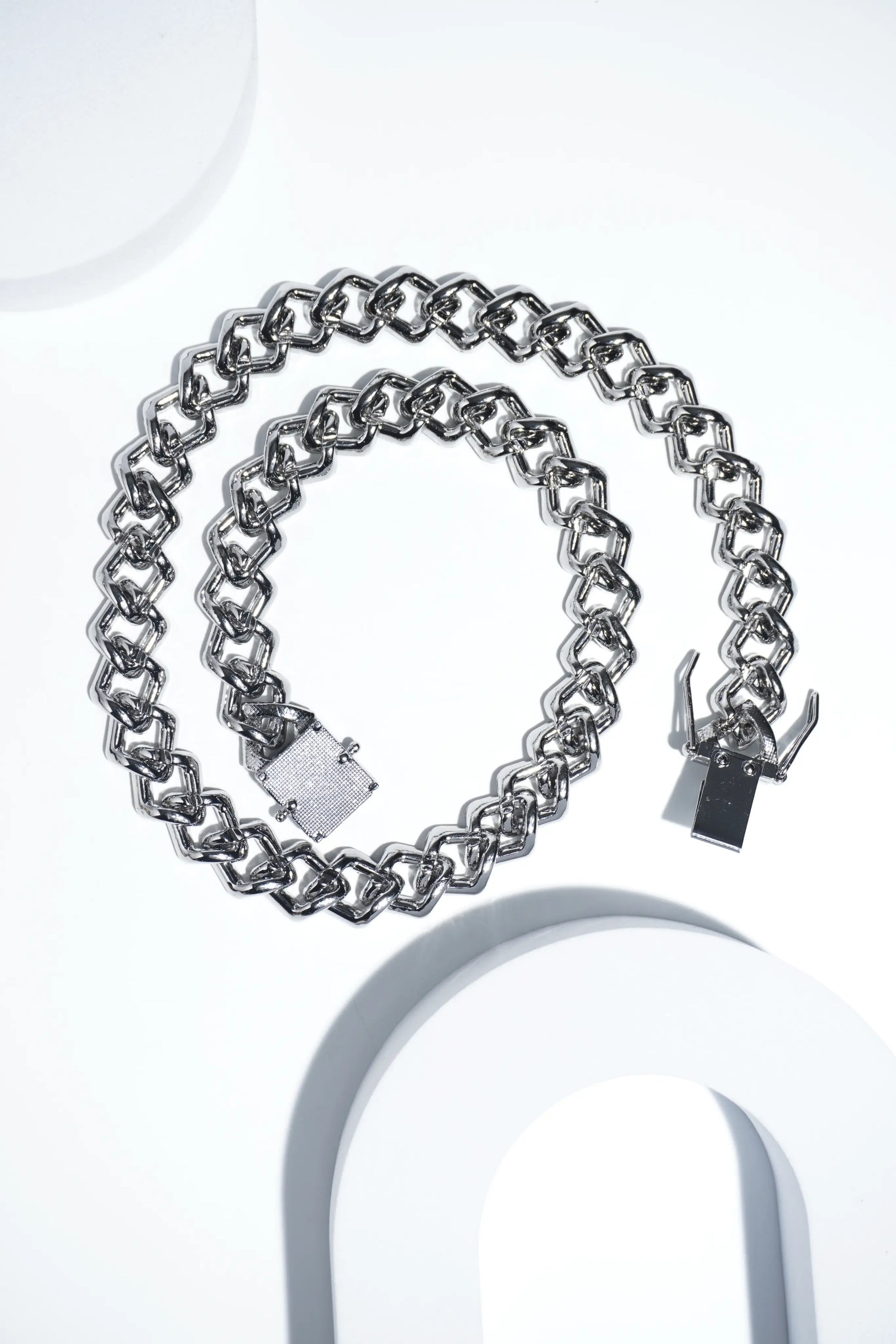 Bold Silver | Ice-chain | Unisex | Hiphop style. worldjewel.in Unisex-ice-chain
