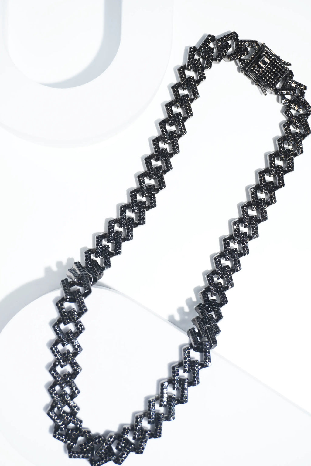 Bold black | Ice-chain | Unisex | Hiphop style. worldjewel.in Unisex-ice-chain