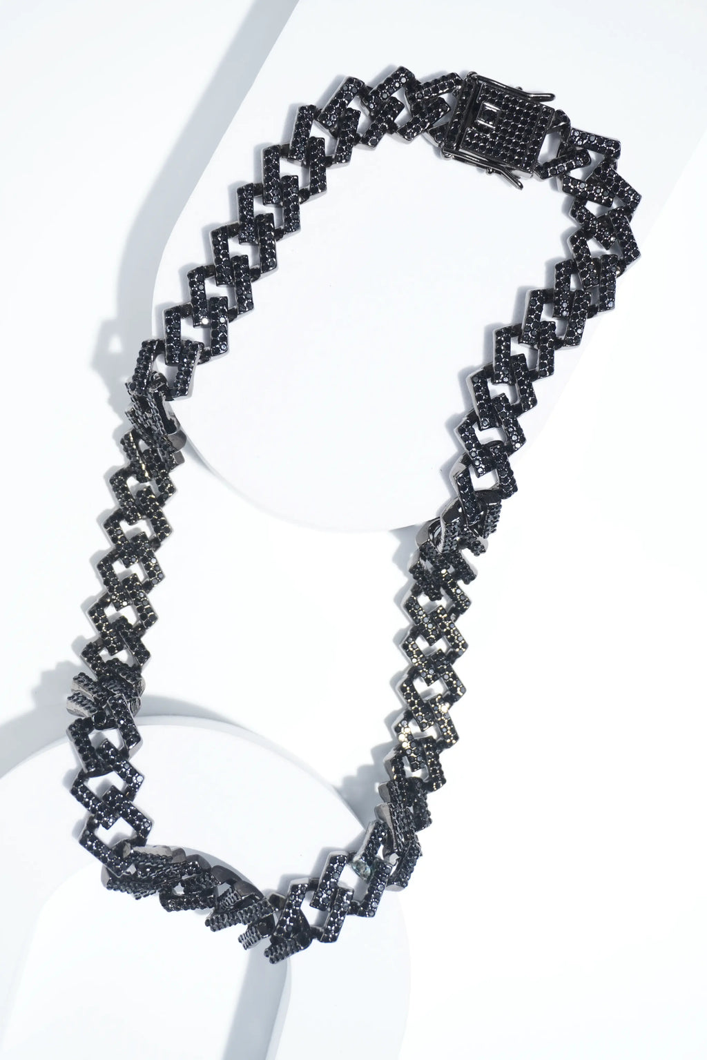 Bold black | Ice-chain | Unisex | Hiphop style. worldjewel.in Unisex-ice-chain
