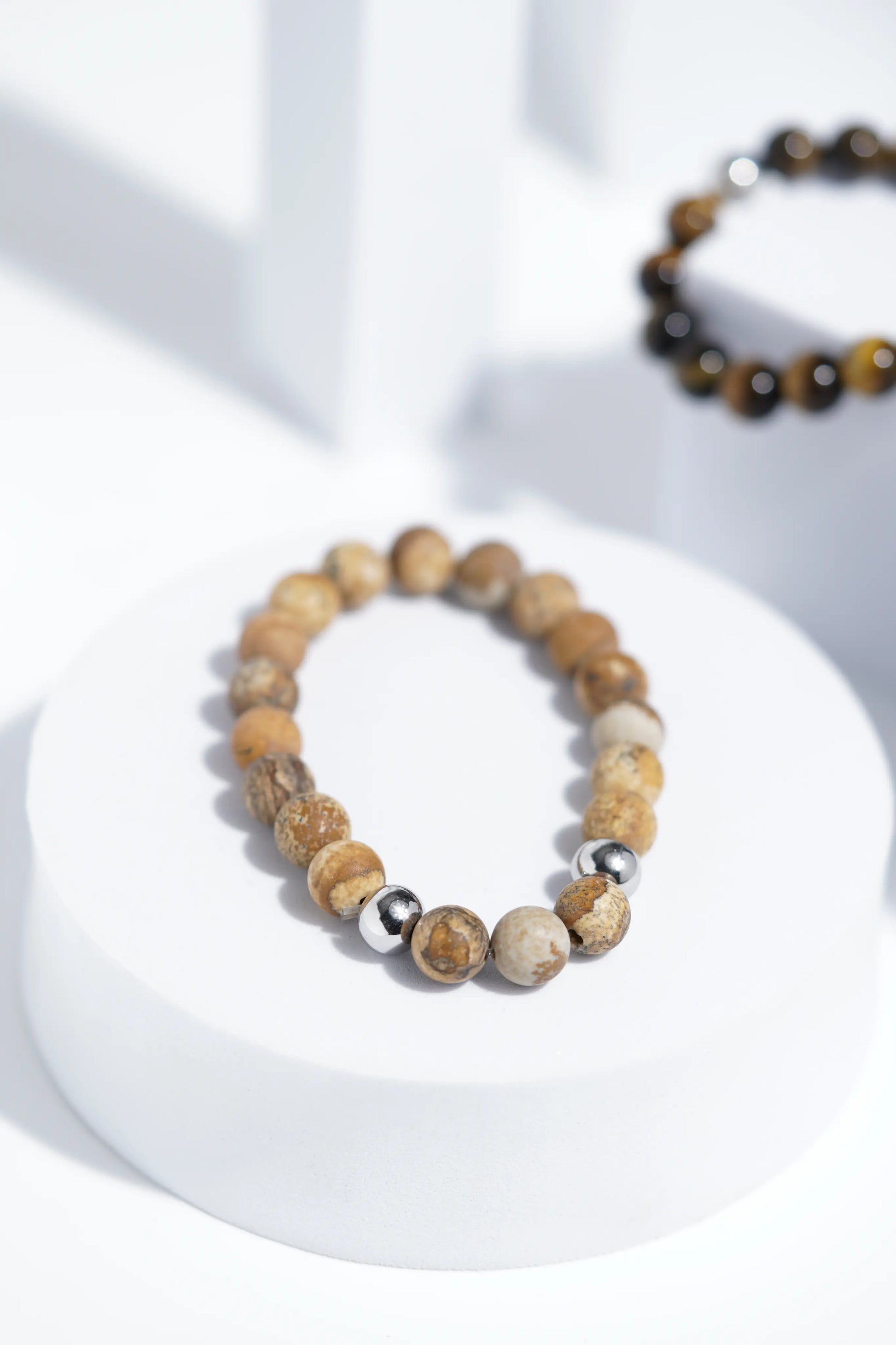 Brown Bead Bracelets | Unisex. worldjewel.in Bead Bracelets