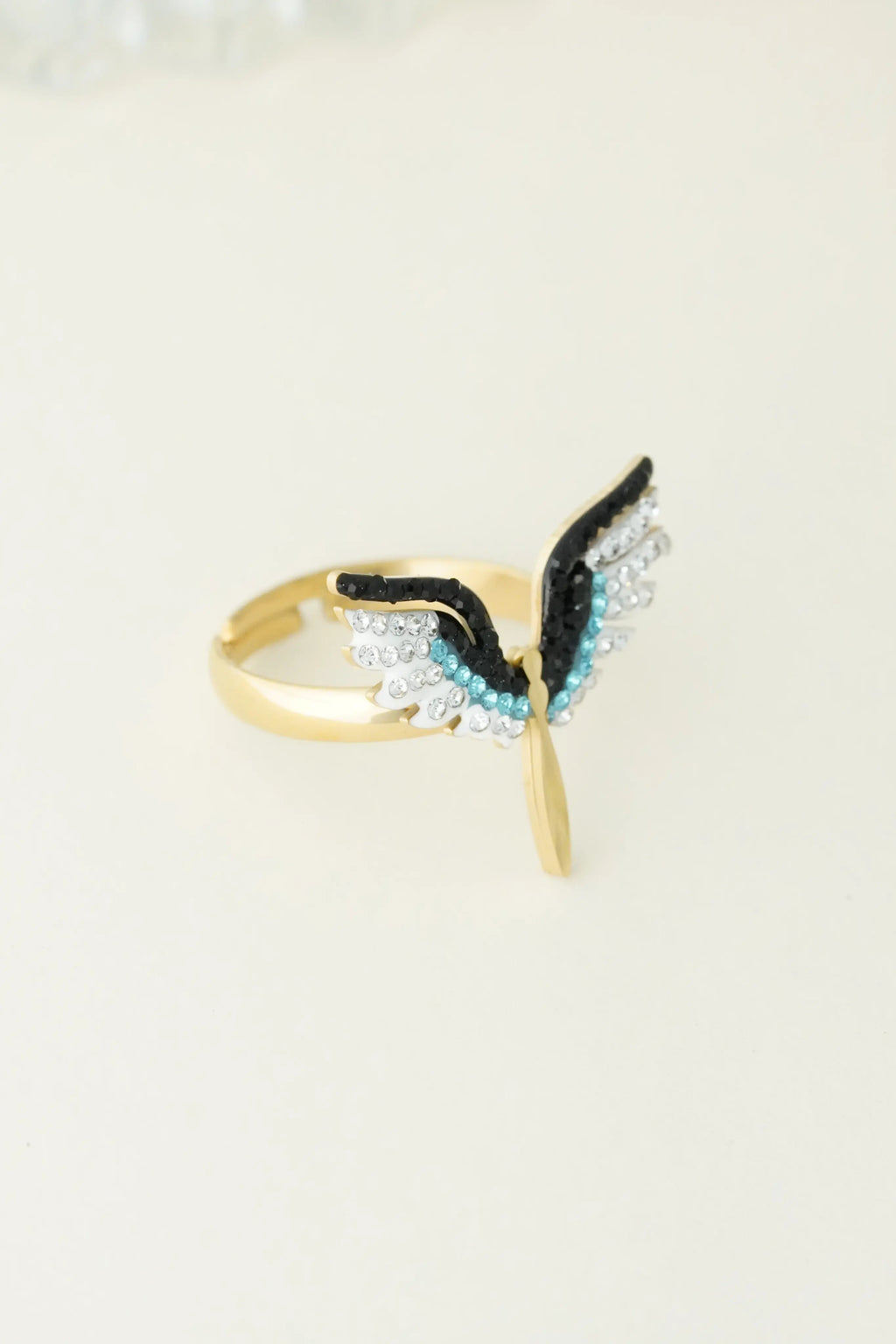 Butterfly  Adjustable Ring worldjewel.in ADJUSTABLE RING