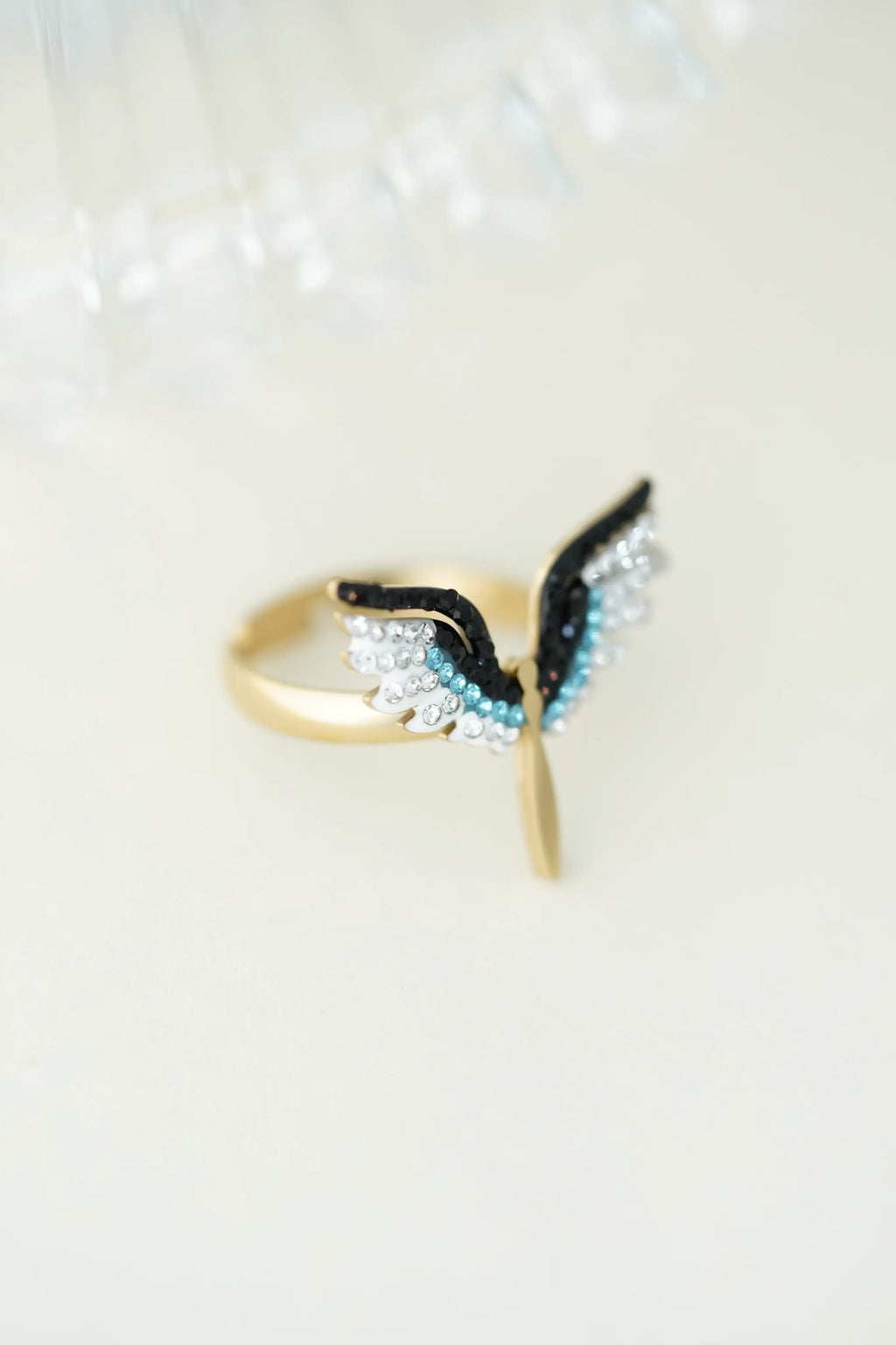 Butterfly  Adjustable Ring worldjewel.in ADJUSTABLE RING