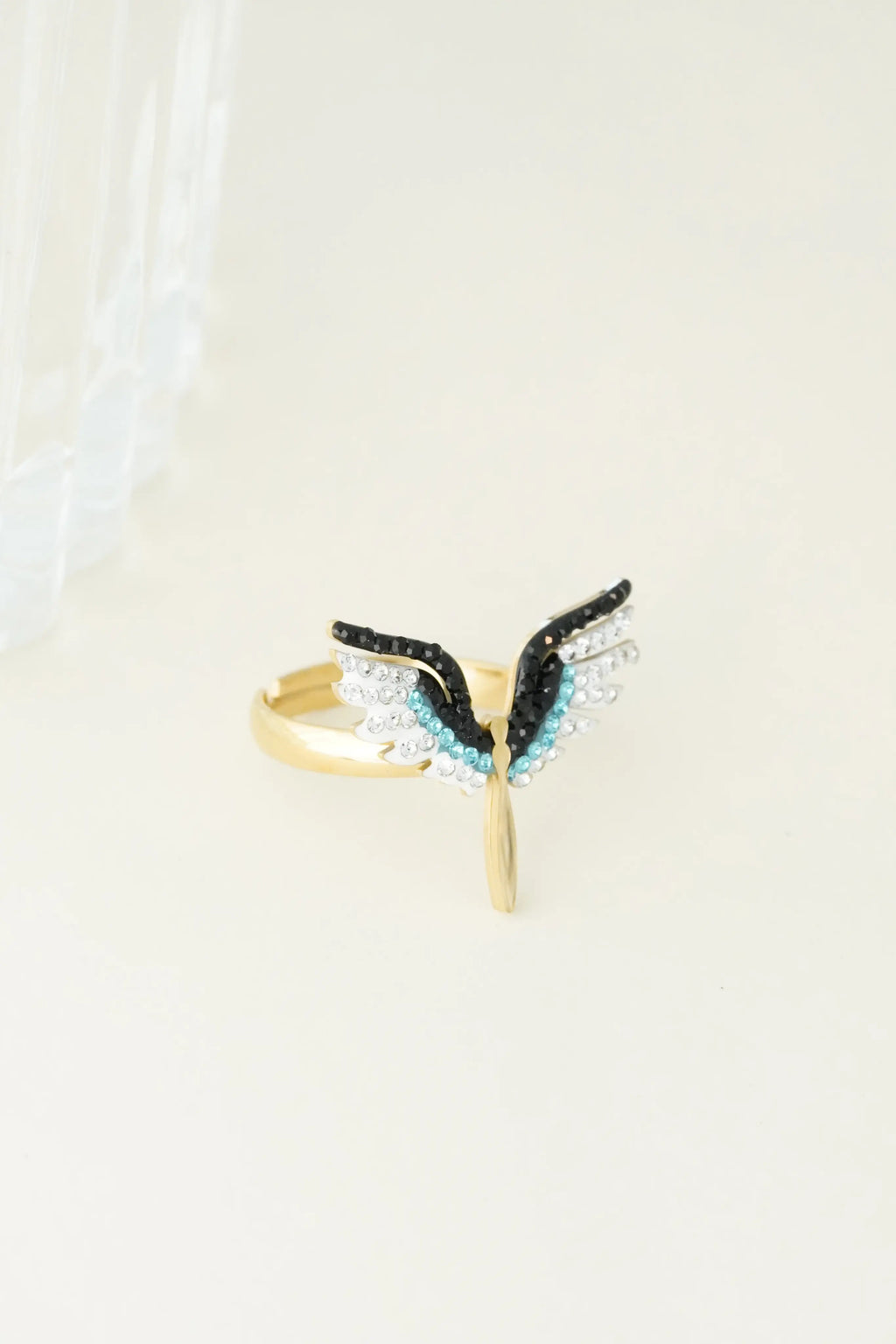 Butterfly  Adjustable Ring worldjewel.in ADJUSTABLE RING