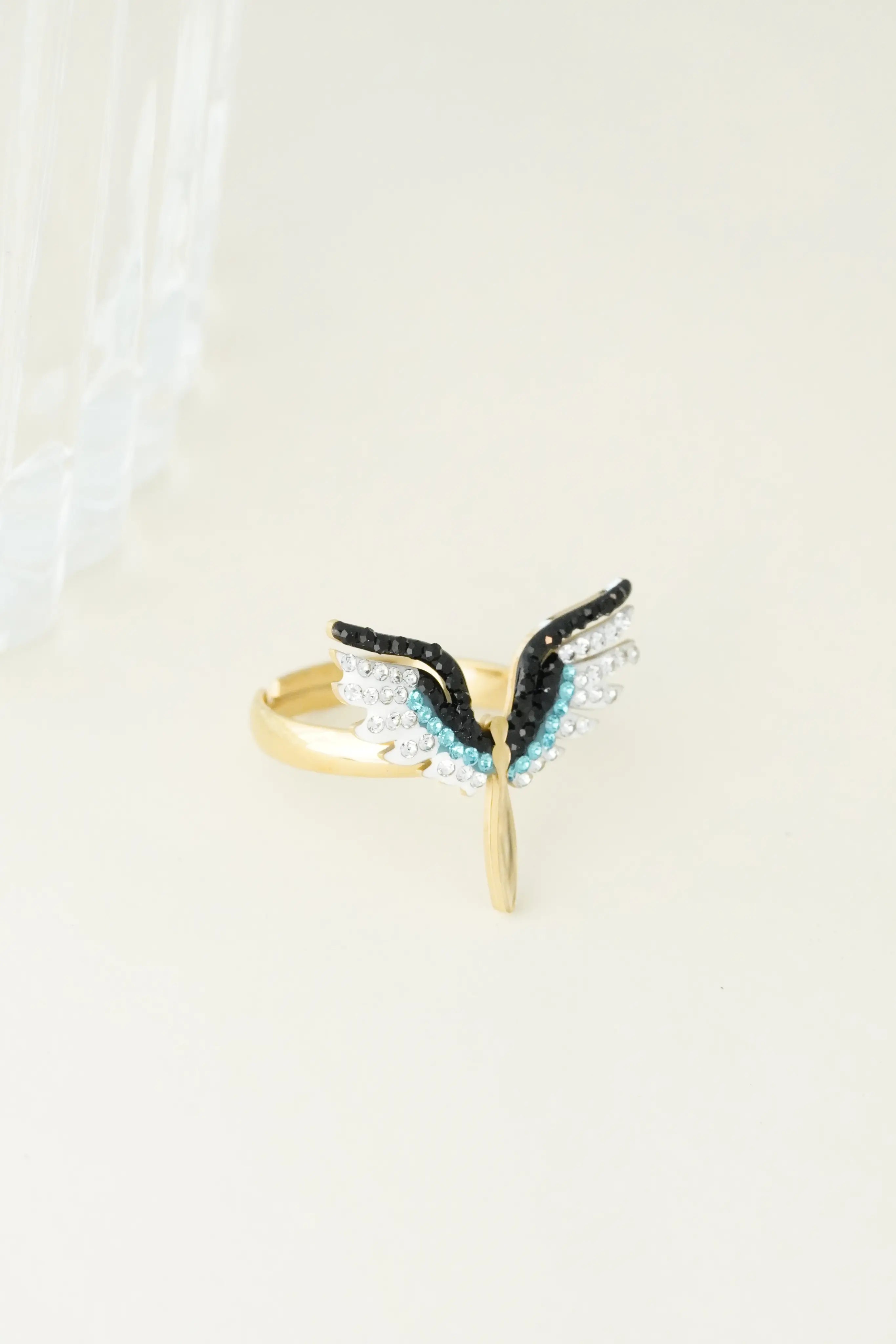 Butterfly  Adjustable Ring worldjewel.in ADJUSTABLE RING
