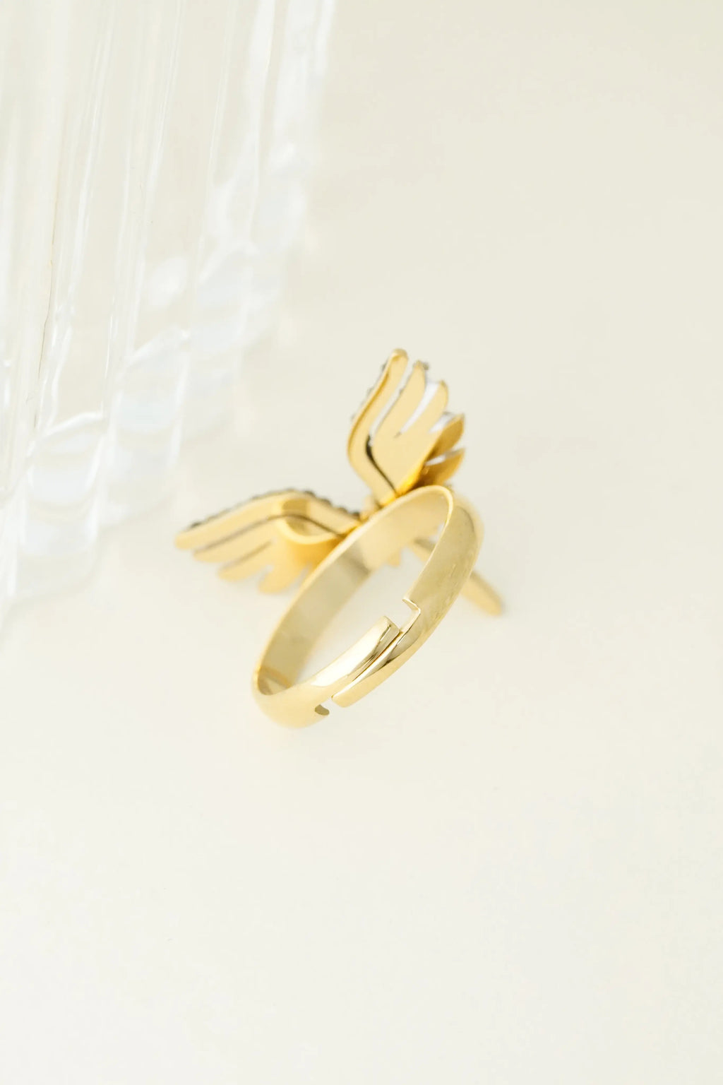 Butterfly  Adjustable Ring worldjewel.in ADJUSTABLE RING