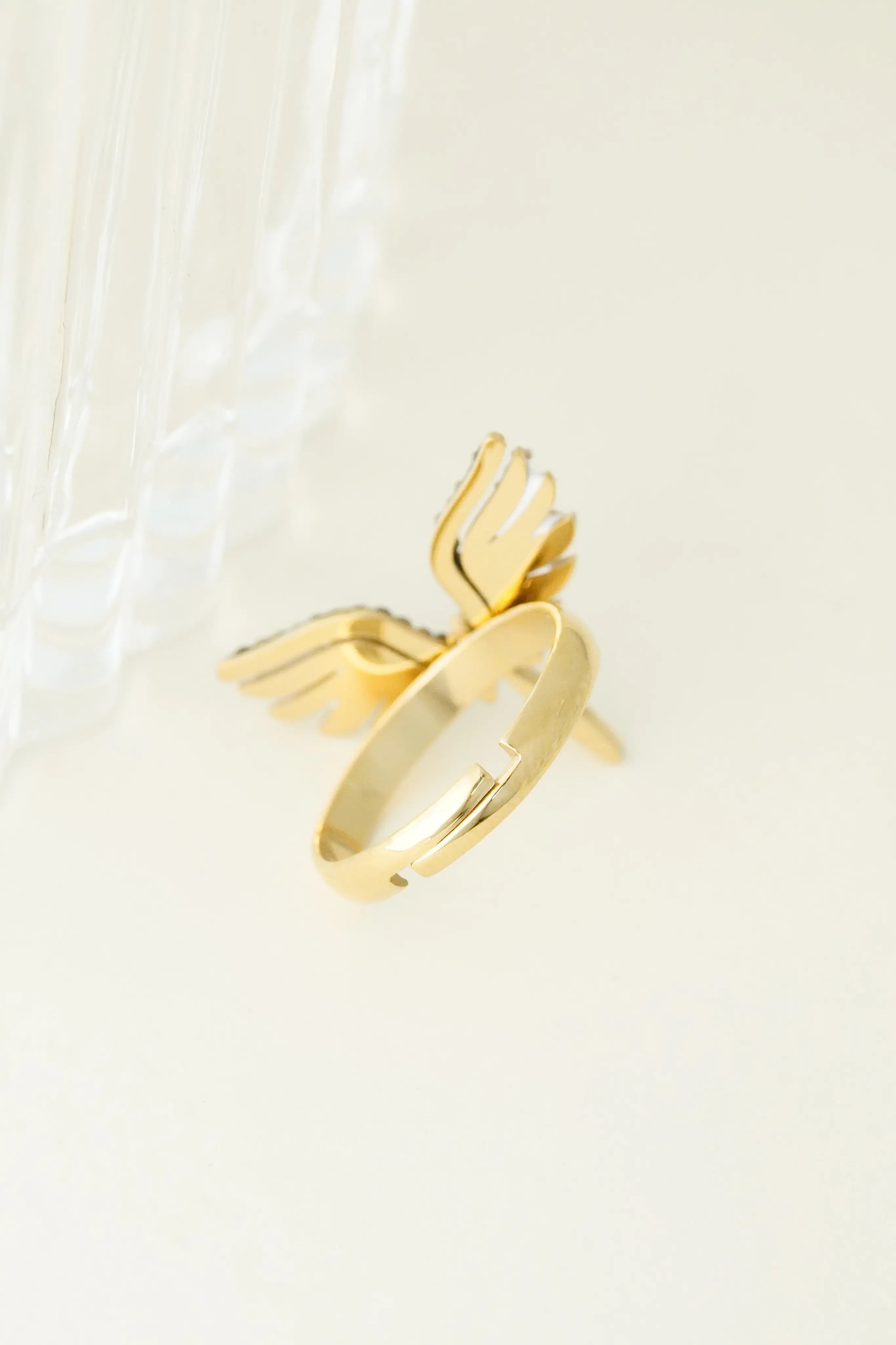 Butterfly  Adjustable Ring worldjewel.in ADJUSTABLE RING