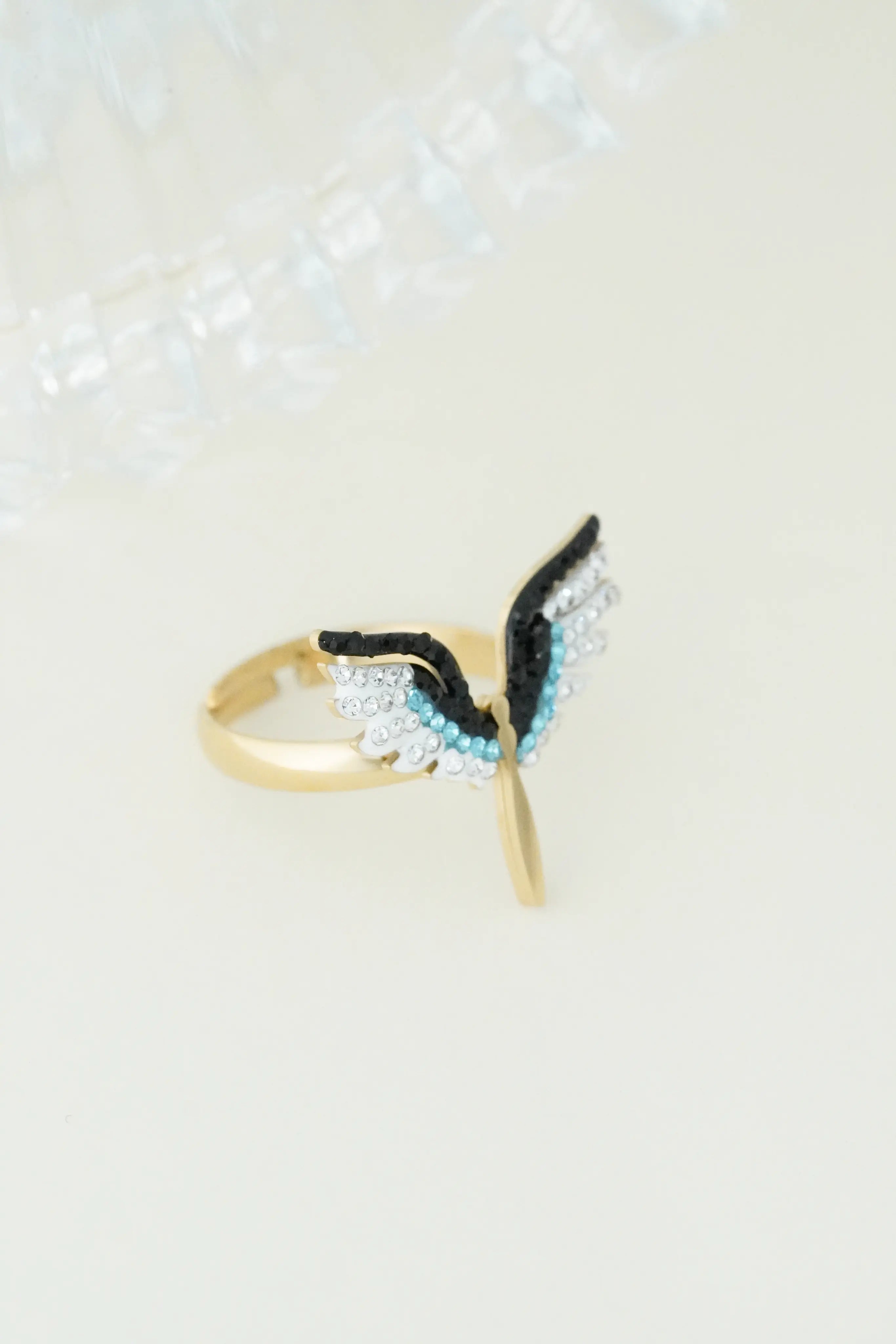 Butterfly  Adjustable Ring worldjewel.in ADJUSTABLE RING