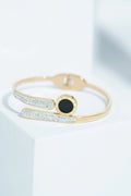 Calm Curve Bangle Bracelet worldjewel.in CUFF BRACELET FOR WOMEN