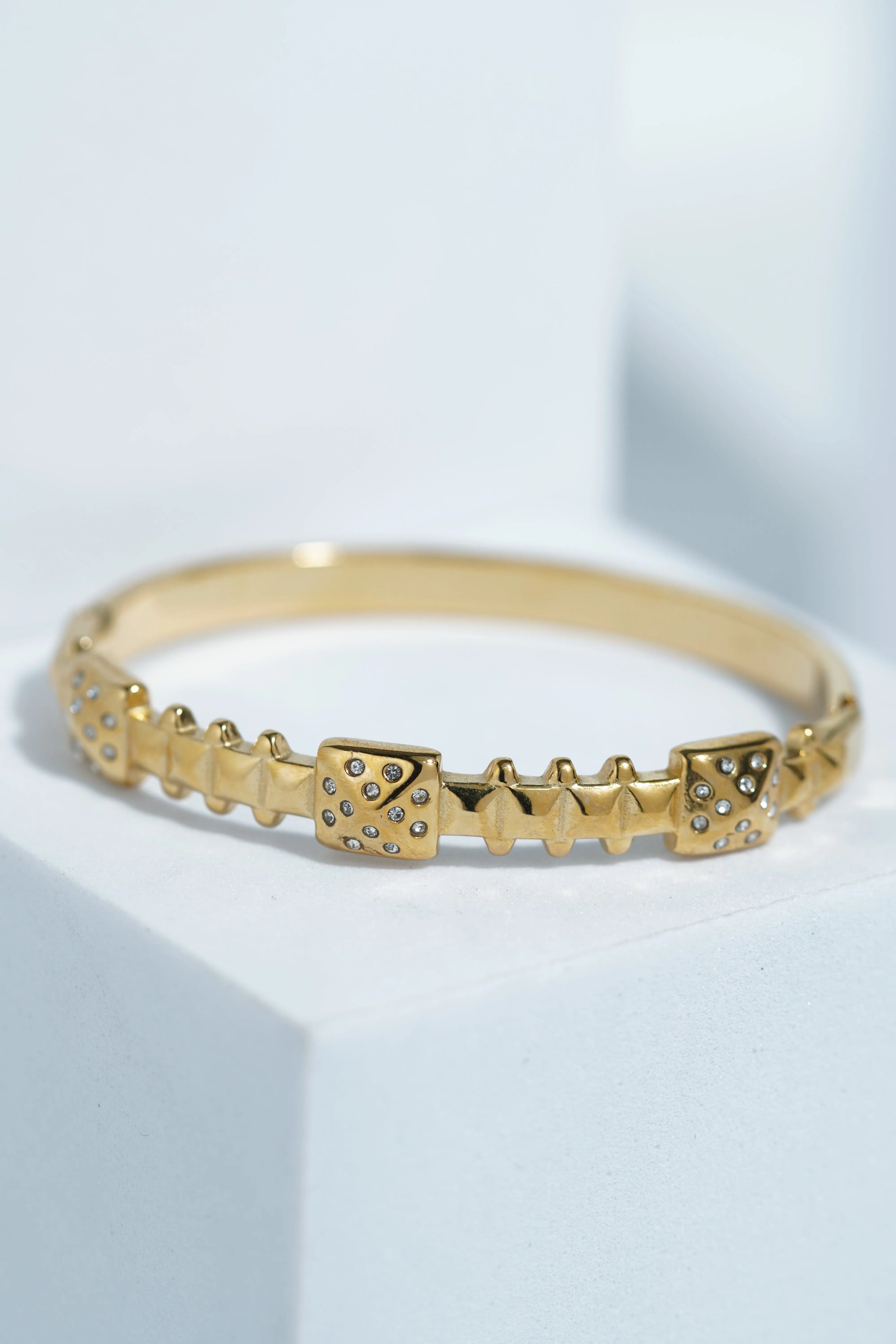 Celeste Ring Bangle Bracelet worldjewel.in CUFF BRACELET FOR WOMEN