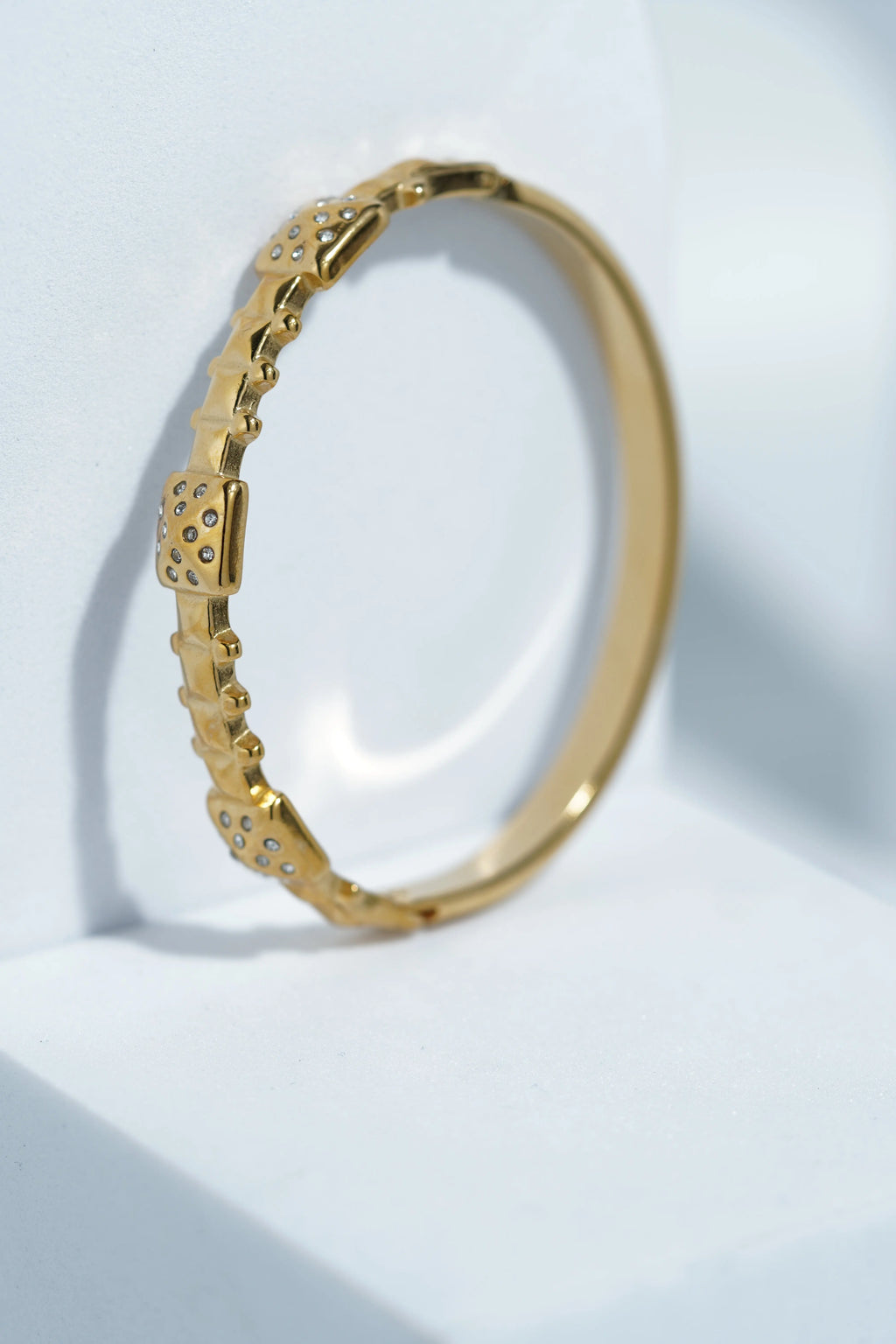 Celeste Ring Bangle Bracelet worldjewel.in CUFF BRACELET FOR WOMEN