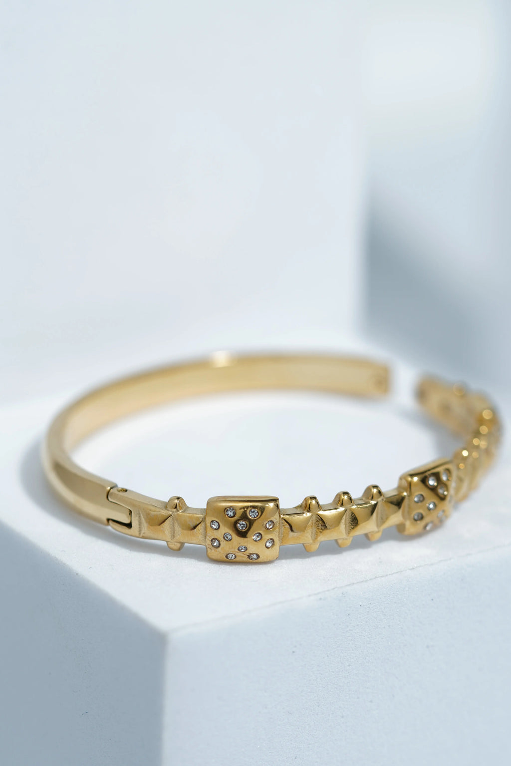 Celeste Ring Bangle Bracelet worldjewel.in CUFF BRACELET FOR WOMEN