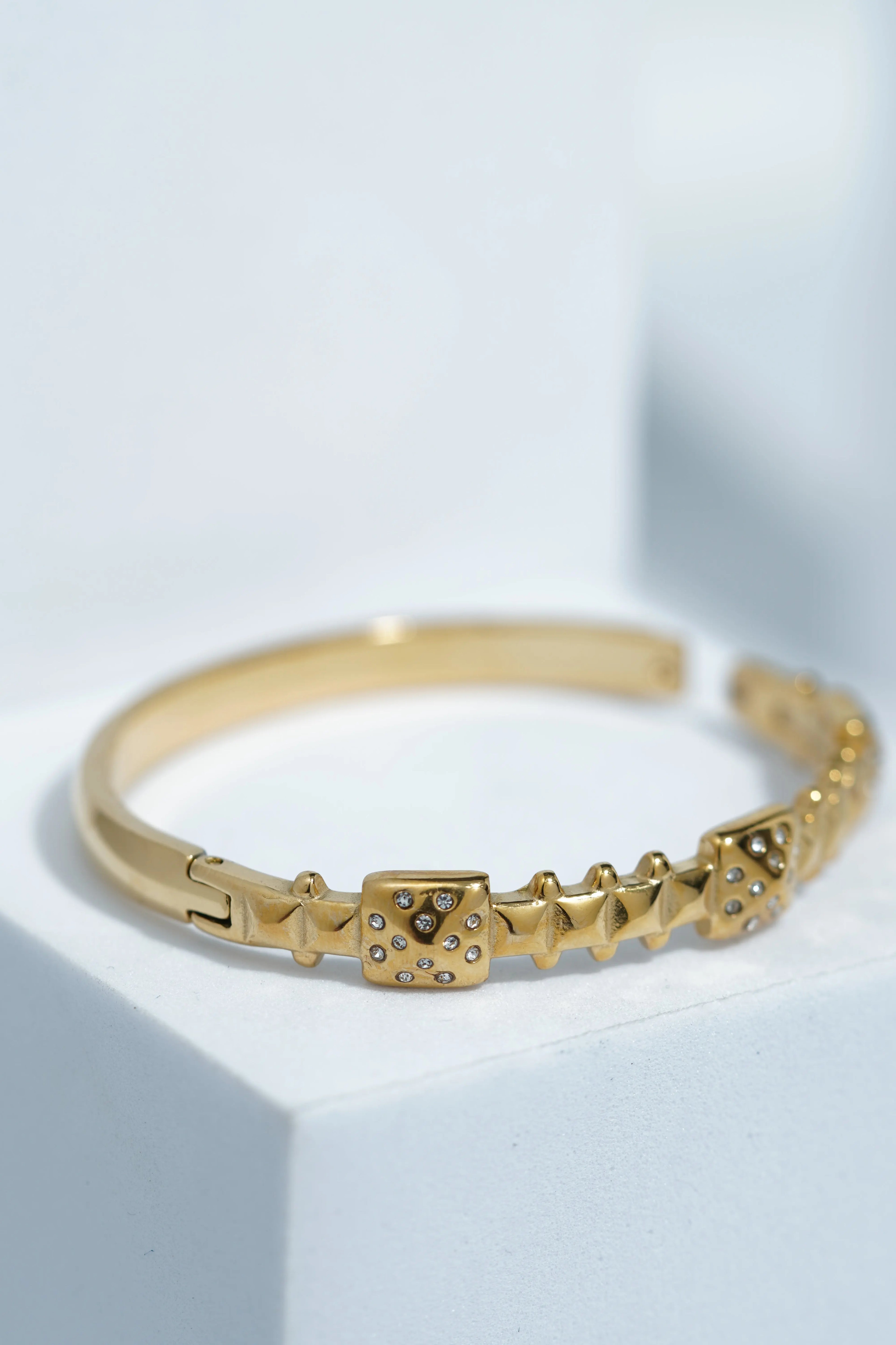 Celeste Ring Bangle Bracelet worldjewel.in CUFF BRACELET FOR WOMEN