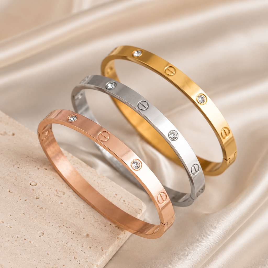 Timeless Elegance Studded Kada