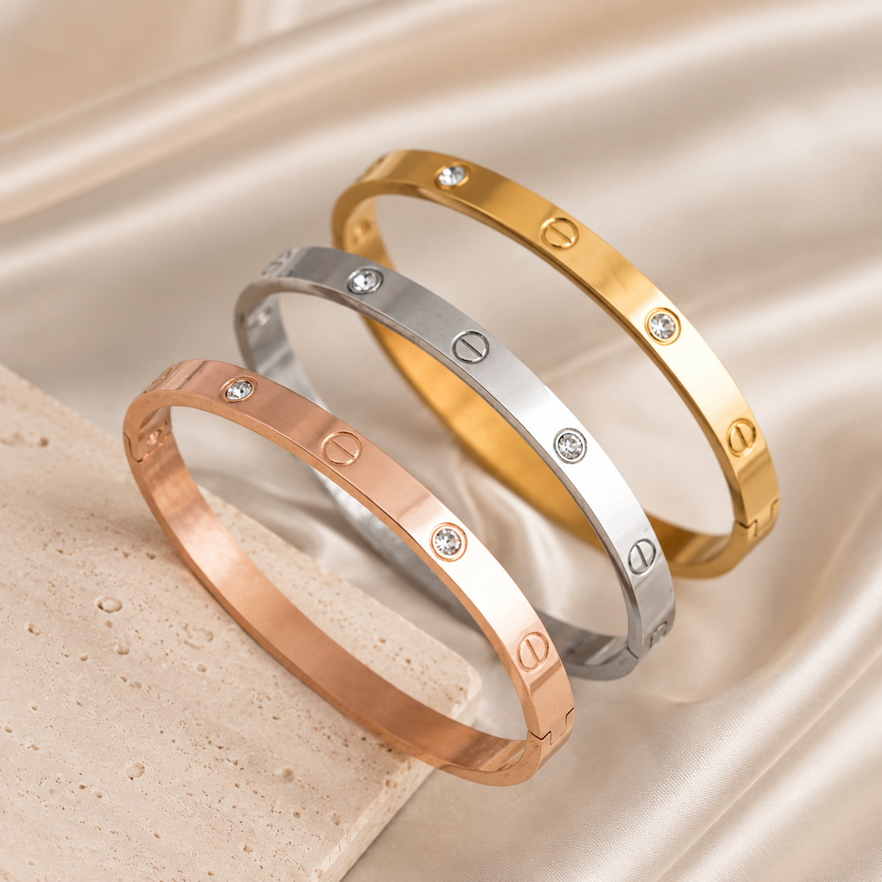 Timeless Elegance Studded Kada