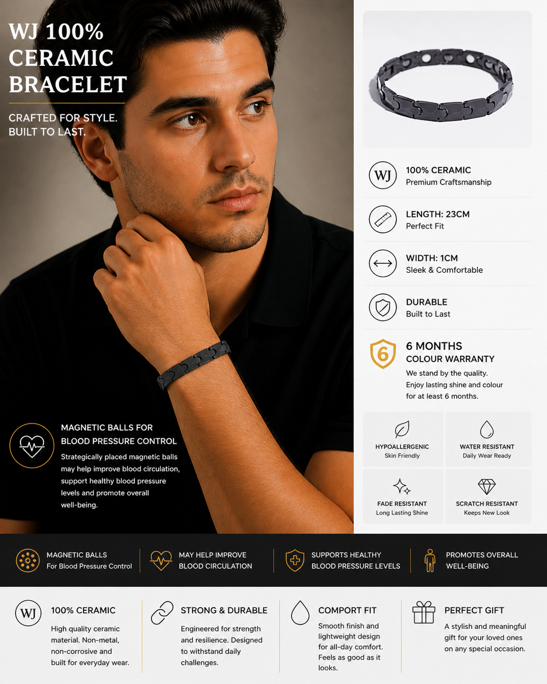 The Obsidian Infinity Link Bracelet (35)