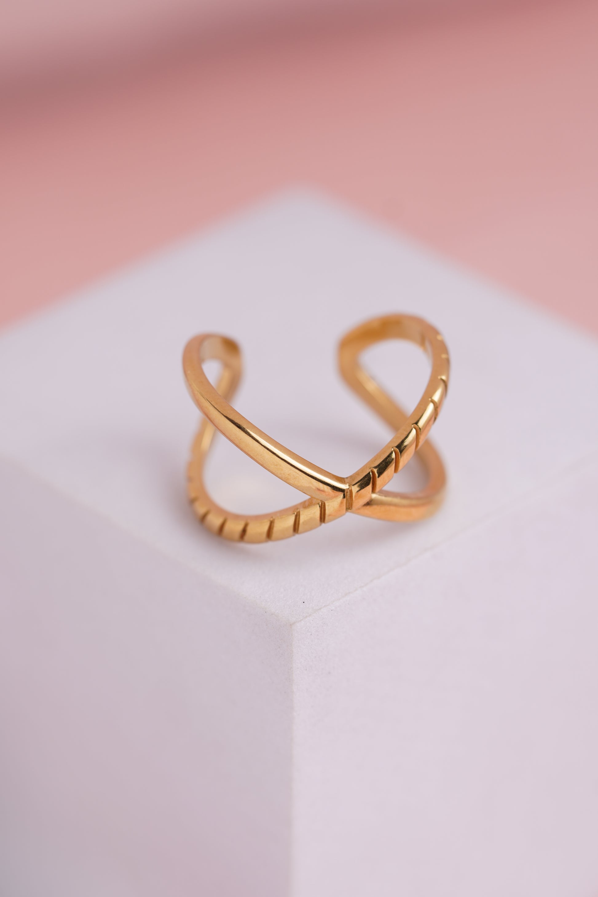 X-Pattern adjustable ring (4)