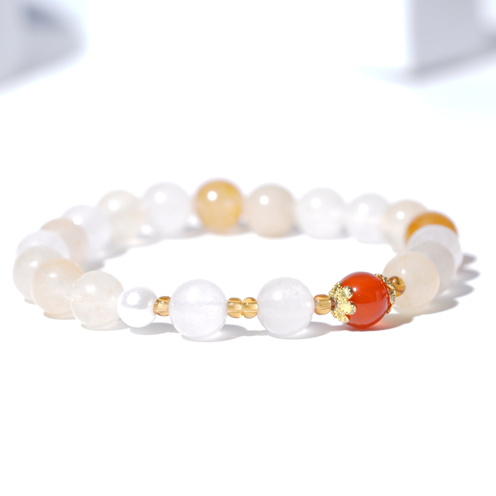 Ember Pearl-Beads Bracelet Unisex
