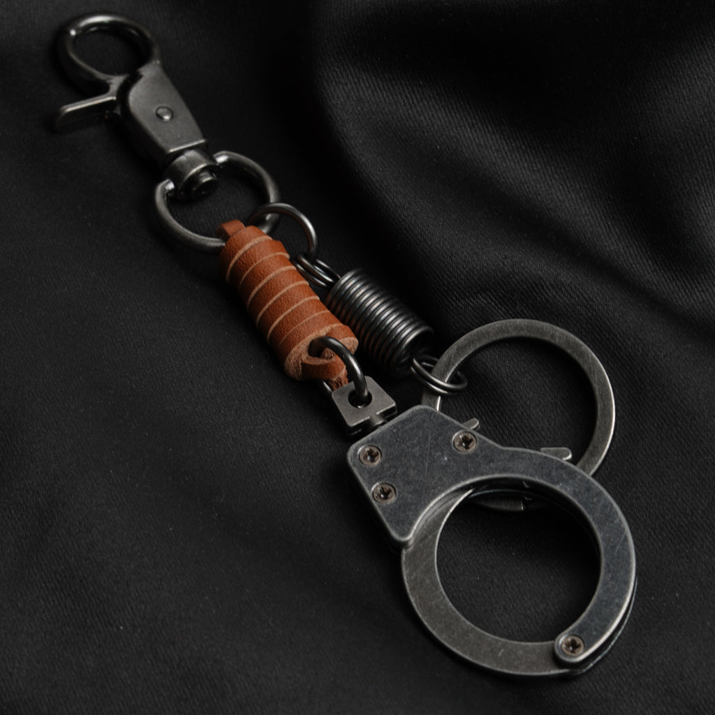 The Chrome Cuff keychain